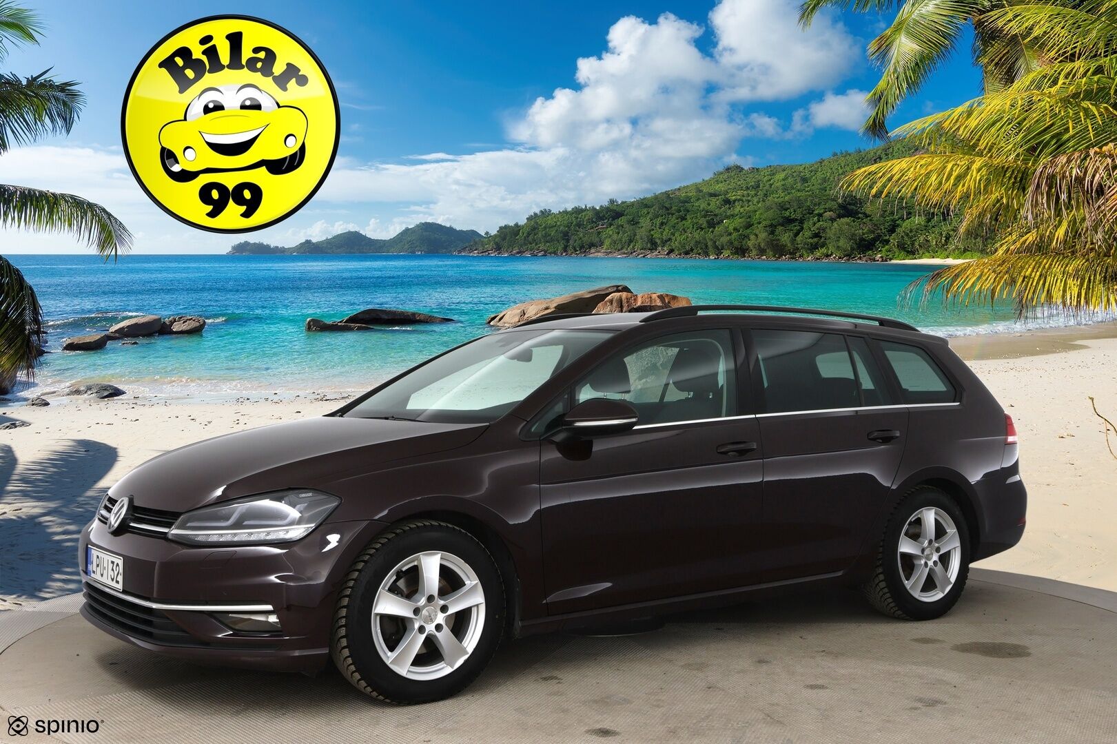 Volkswagen Golf 2018 Variant Highline 1,5 TSI EVO 96 kW * Adapt. vakkari / P.tutkat / AppConnect / Ambient Light * - LED / Jakohihna tehty! / Kangas-alcantara - HULLUT AVAJAISHULINAT KORKOTARJOUS 3,29 %