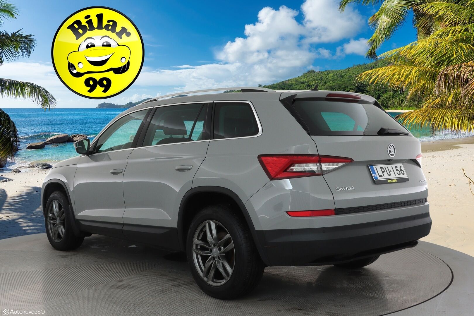 Skoda Kodiaq 2019 2,0 TDI 190 4x4 BusinessLine DSG **Canton / Webasto / Adapt.vakkari / Koukku / P.kamera / Nahkasisusta / Apple&Android**
