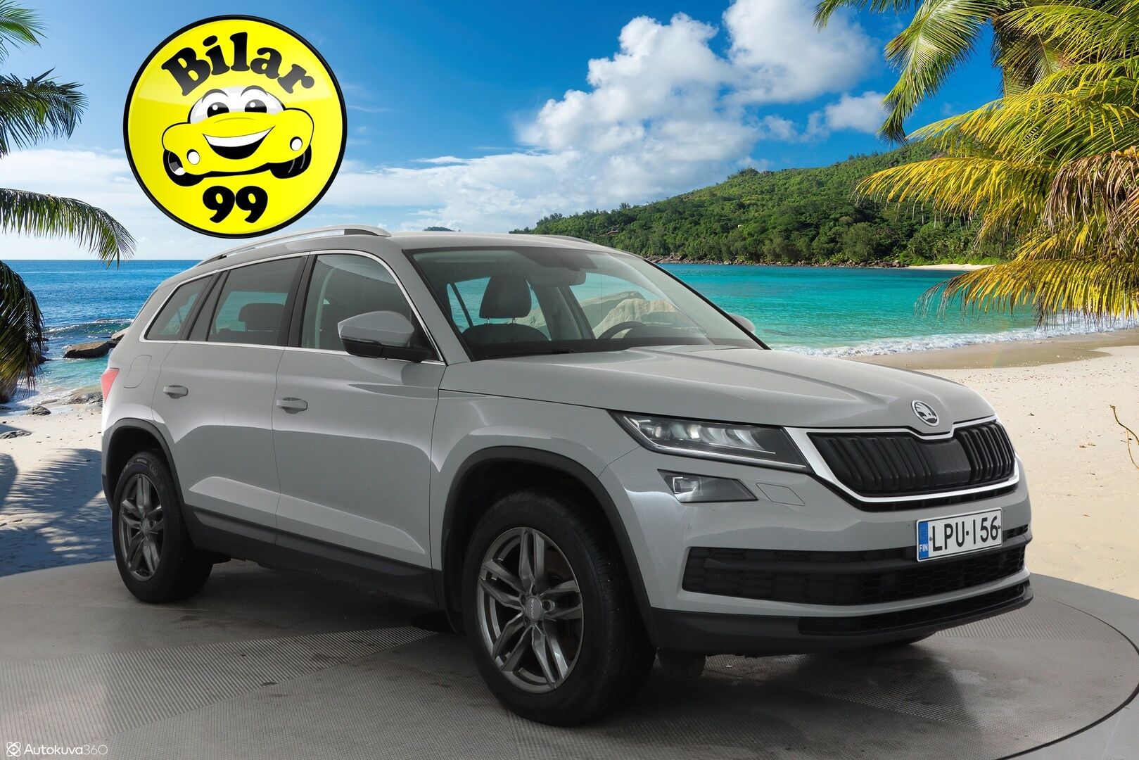 Skoda Kodiaq 2019 2,0 TDI 190 4x4 BusinessLine DSG **Canton / Webasto / Adapt.vakkari / Koukku / P.kamera / Nahkasisusta / Apple&Android**