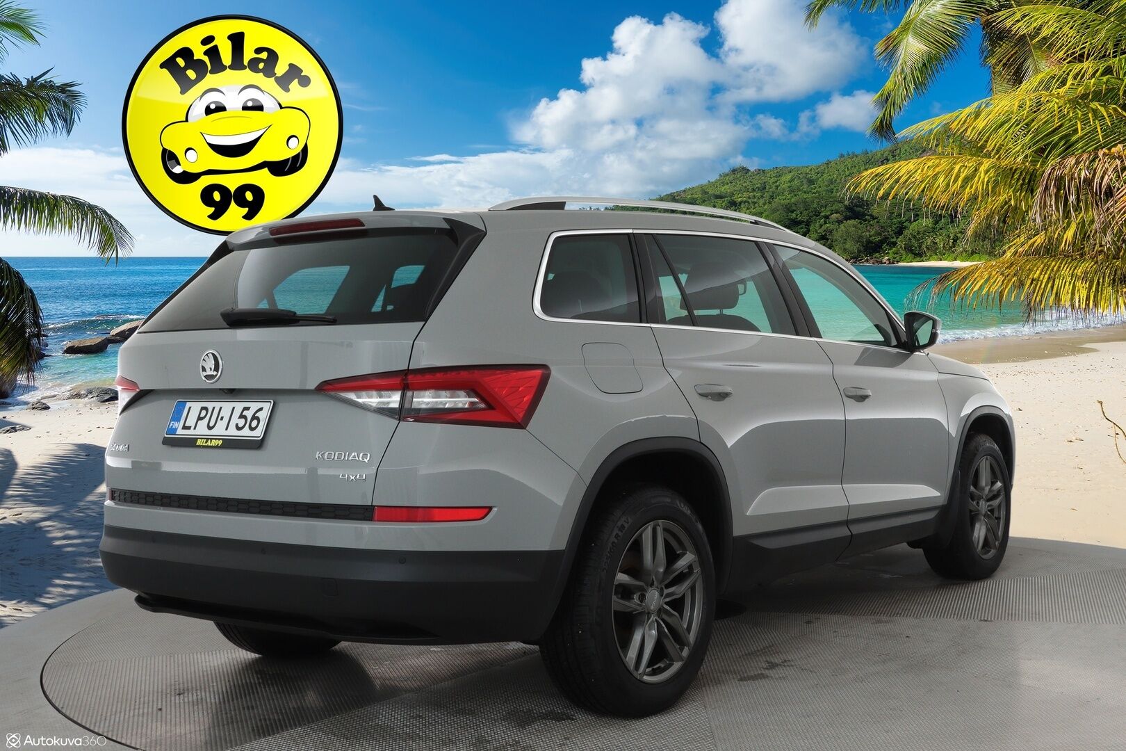 Skoda Kodiaq 2019 2,0 TDI 190 4x4 BusinessLine DSG **Canton / Webasto / Adapt.vakkari / Koukku / P.kamera / Nahkasisusta / Apple&Android**