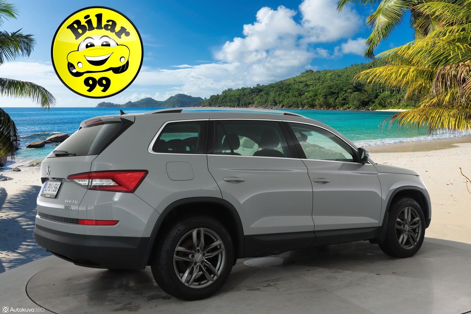 Skoda Kodiaq 2019 2,0 TDI 190 4x4 BusinessLine DSG **Canton / Webasto / Adapt.vakkari / Koukku / P.kamera / Nahkasisusta / Apple&Android**