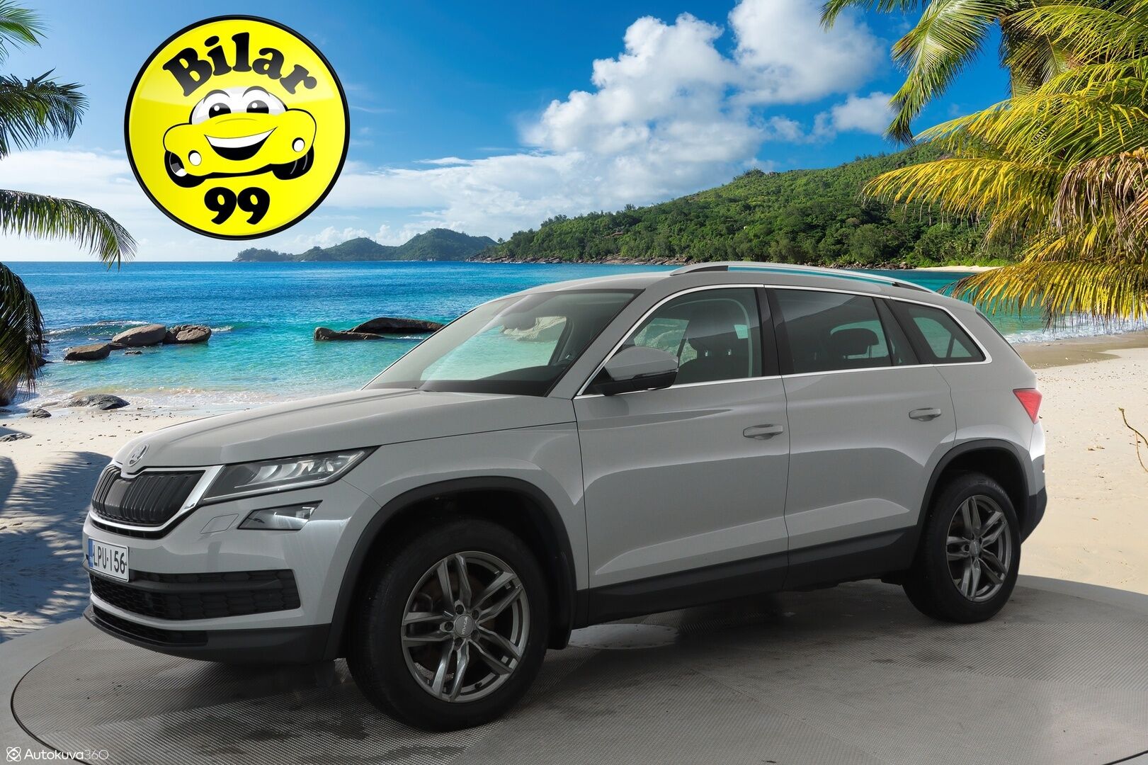 Skoda Kodiaq 2019 2,0 TDI 190 4x4 BusinessLine DSG **Canton / Webasto / Adapt.vakkari / Koukku / P.kamera / Nahkasisusta / Apple&Android**