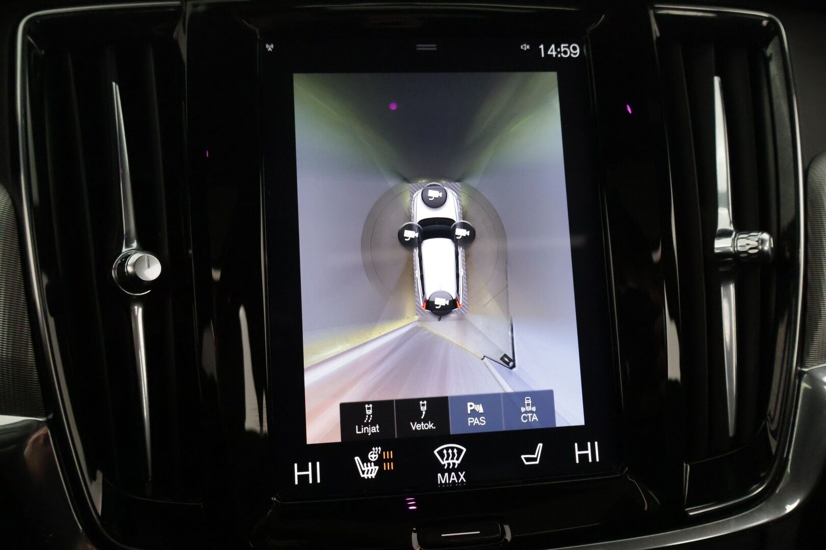 Volvo V90 2019 T8 AWD R-Design aut *Webasto / ACC / HUD / Panorama / H&K / BLIS / 360-Kamera / NAVI / Muistipenkit / Ratinlämmitin* - *Jakopää tehty / 2x renkaat / Penkinlämmittimet edessä ja takana / Törkykamoilla*