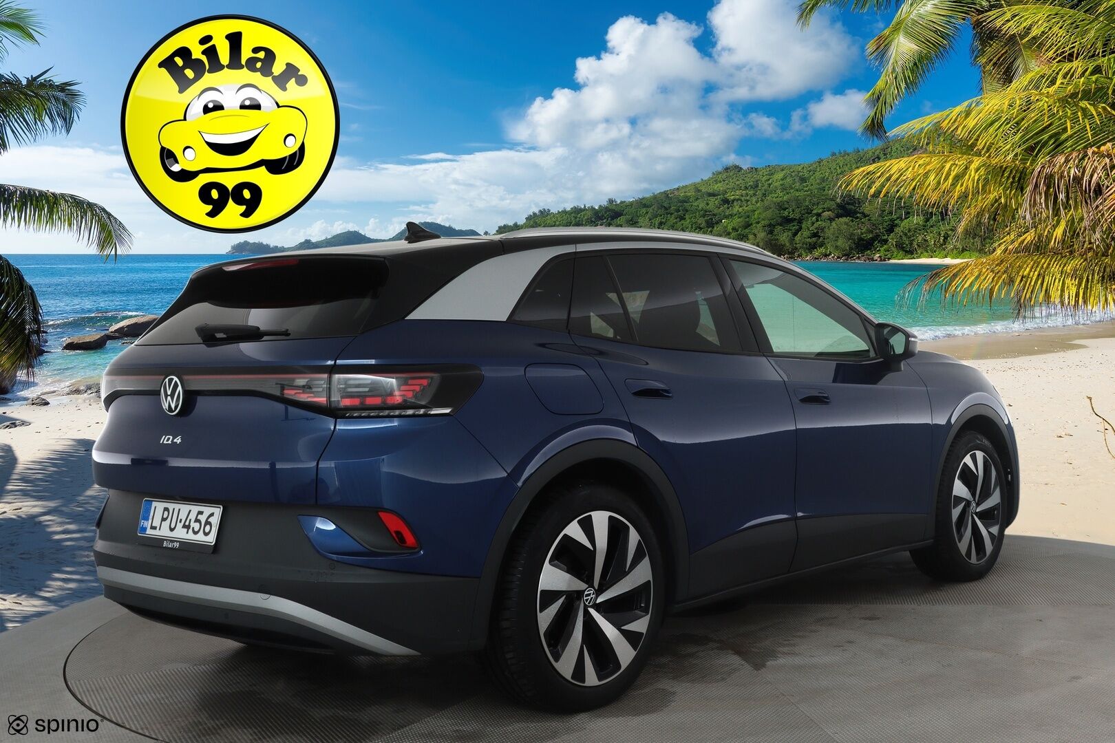 Volkswagen ID.4 2022 Pro Performance Business 150kW *ACC / ILP / P.kamera / IQ.Light / Puolinahat / Navi* - 1.Om Suomi-auto / Kahdet renkaat aluvanteilla / Merkkihuollettu