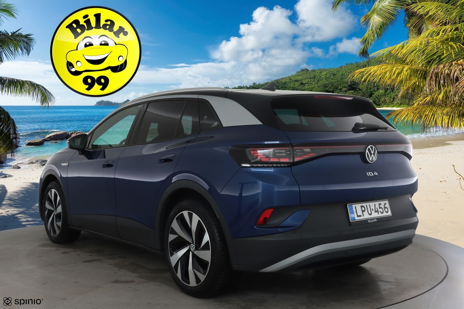 Volkswagen ID.4 2022 Pro Performance Business 150kW *ACC / ILP / P.kamera / IQ.Light / Puolinahat / Navi* - 1.Om Suomi-auto / Kahdet renkaat aluvanteilla / Merkkihuollettu