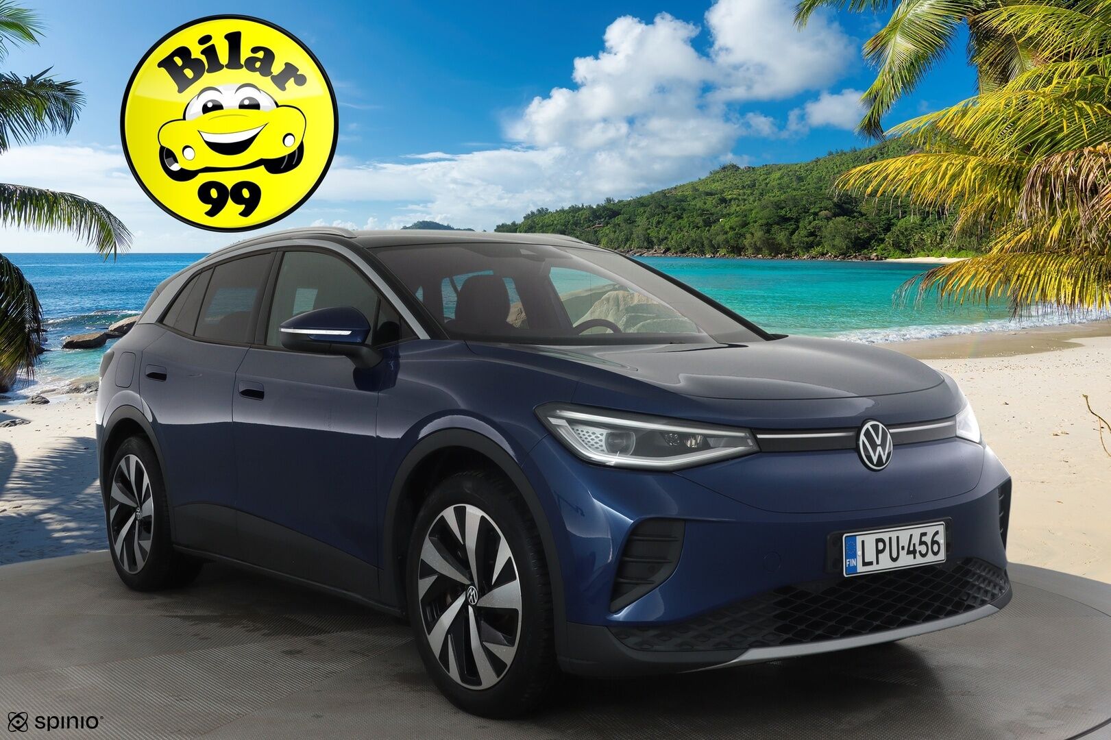 Volkswagen ID.4 2022 Pro Performance Business 150kW *ACC / ILP / P.kamera / IQ.Light / Puolinahat / Navi* - 1.Om Suomi-auto / Kahdet renkaat aluvanteilla / Merkkihuollettu