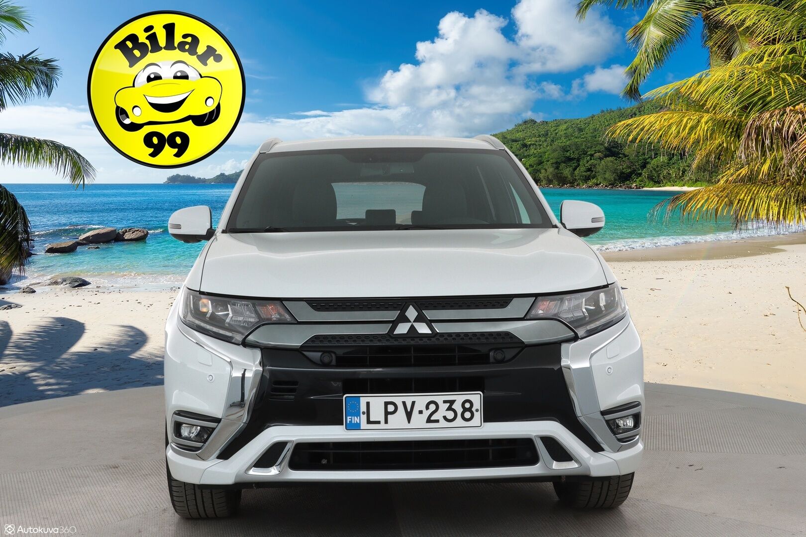 Mitsubishi Outlander PHEV 2019 PHEV Business X 4WD **Merkkihuollettu / Koukku / LED / BLIS / 360 Kamera / Keyless / Nahkasisusta / Kahdet renkaat**