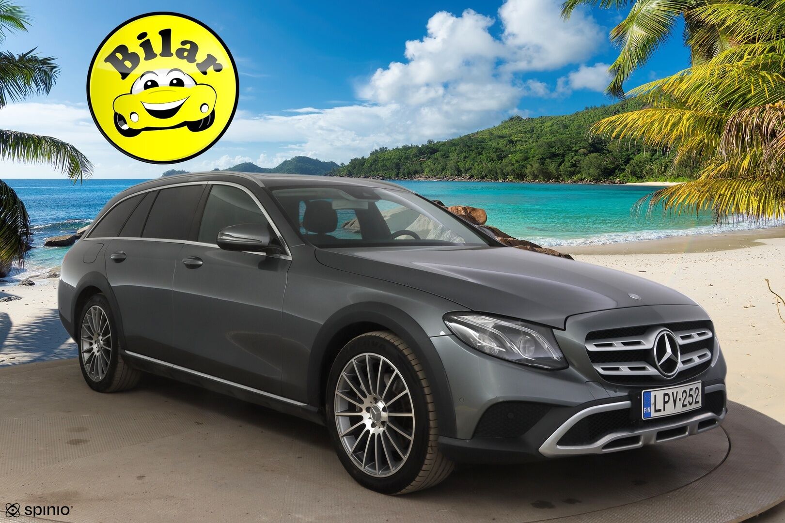 Mercedes-Benz E 2017 E 220 d 4MATIC All-Terrain - | Wide Screen | BLIS | Kattoluukku | Sähkökoukku | Peruutuskamera | Metalliväri |