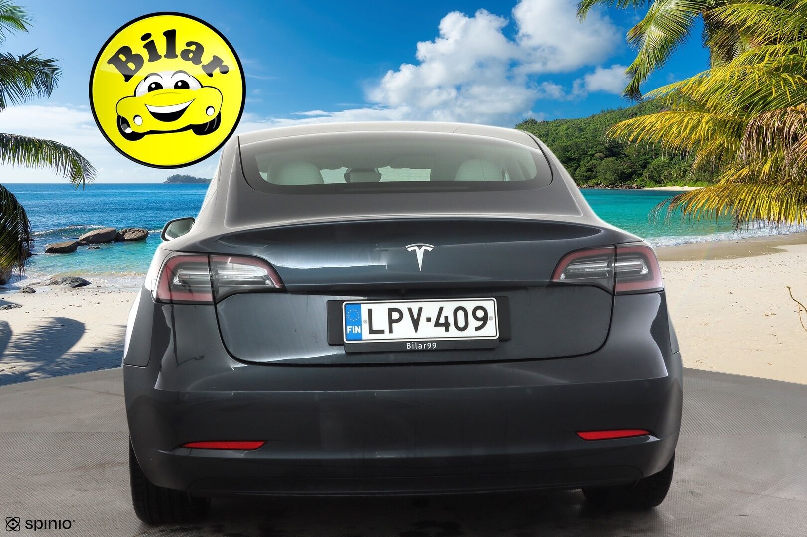 Tesla Model 3 2021 Long Range - | ACC | ILP | Koukku | Valkoiset nahat | Lasikatto | Premium Audio | Matrix-LED | Sähkönahat | Muistipenkki | P.kamera | 2x renkaat aluin | 