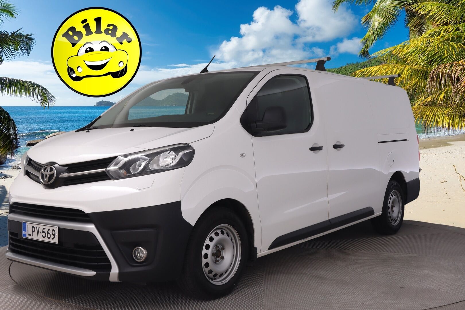 Toyota Proace 2021 L2 2,0 D 120 Automatic Edition 5-ovinen - ALV | Läpijuostava | Webasto | Pariovet | Vetokoukku | P*kamera | Suomi-auto | Blis