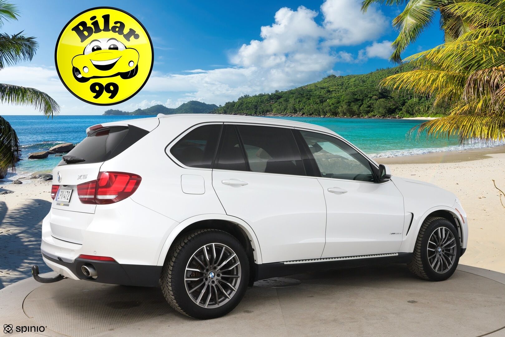 BMW X5 2015 F15 xDrive35d A * H/K / HUD / Comfort-penkit / P-kamera / Koukku / Panorama * - Adapt. Xenon / Comfort access / Ilmastoidut istuimet / Prof.navi - HULLUT AVAJAISHULINAT KORKOTARJOUS 3,29 %