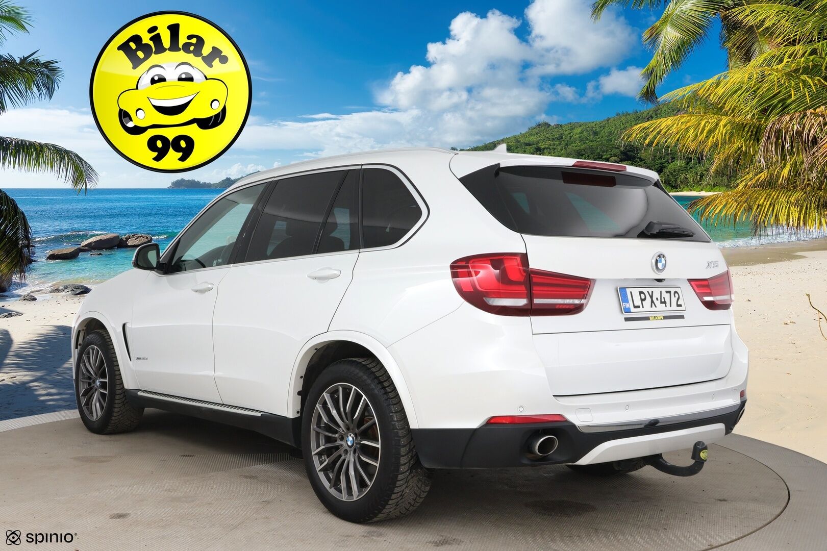 BMW X5 2015 F15 xDrive35d A * H/K / HUD / Comfort-penkit / P-kamera / Koukku / Panorama * - Adapt. Xenon / Comfort access / Ilmastoidut istuimet / Prof.navi - HULLUT AVAJAISHULINAT KORKOTARJOUS 3,29 %