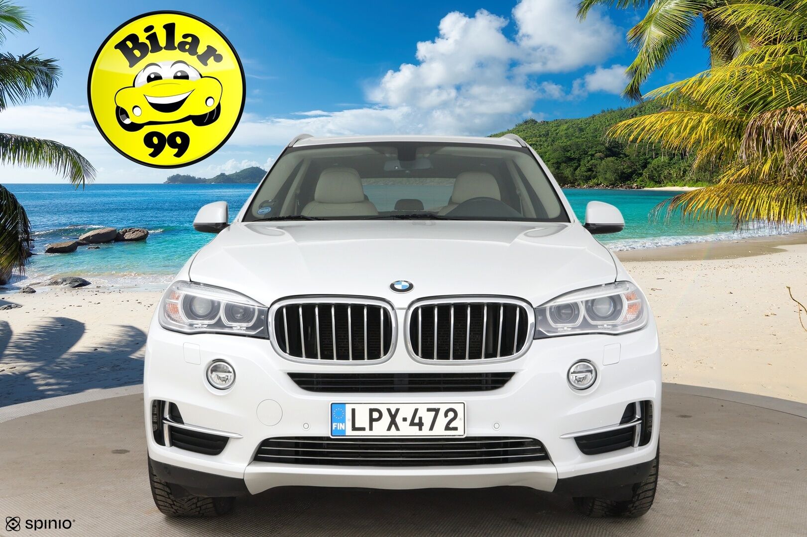 BMW X5 2015 F15 xDrive35d A * H/K / HUD / Comfort-penkit / P-kamera / Koukku / Panorama * - Adapt. Xenon / Comfort access / Ilmastoidut istuimet / Prof.navi - HULLUT AVAJAISHULINAT KORKOTARJOUS 3,29 %