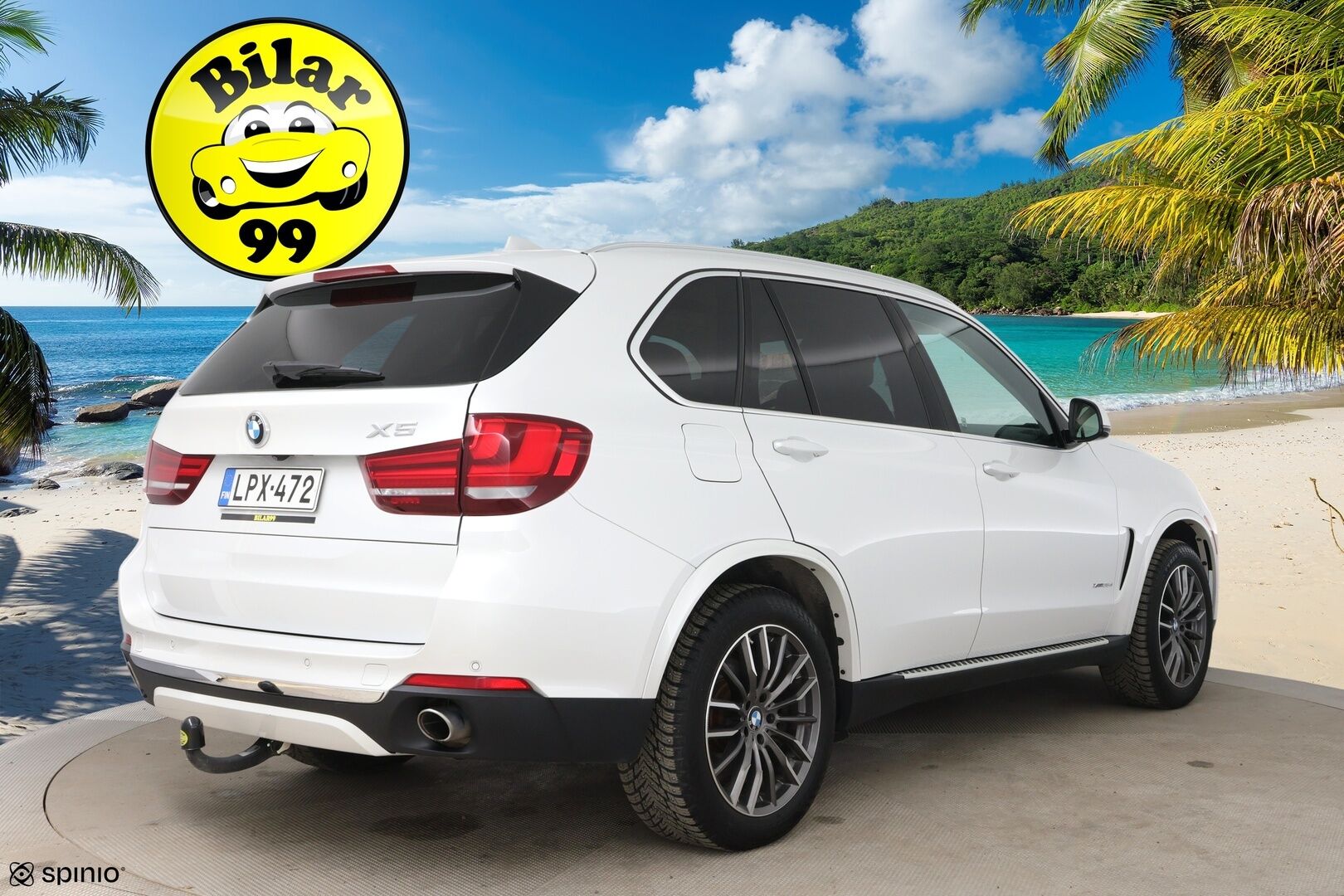 BMW X5 2015 F15 xDrive35d A * H/K / HUD / Comfort-penkit / P-kamera / Koukku / Panorama * - Adapt. Xenon / Comfort access / Ilmastoidut istuimet / Prof.navi - HULLUT AVAJAISHULINAT KORKOTARJOUS 3,29 %