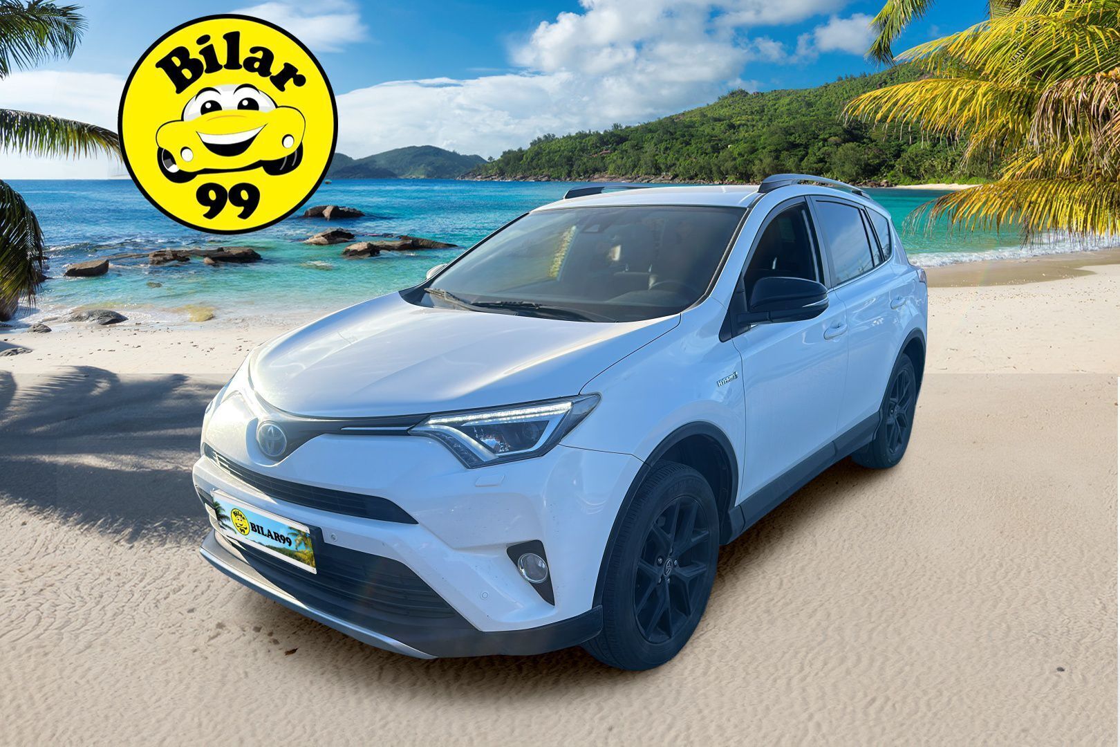Toyota RAV4 2018 2.5 Hybrid Active / Vakkari / Sähköinen takakontti / Puoli nahkasisusta - Tosi siisti! / Huoltokirja / Fiksupeli - HULLUT AVAJAISHULINAT KORKOTARJOUS 3,29 %
