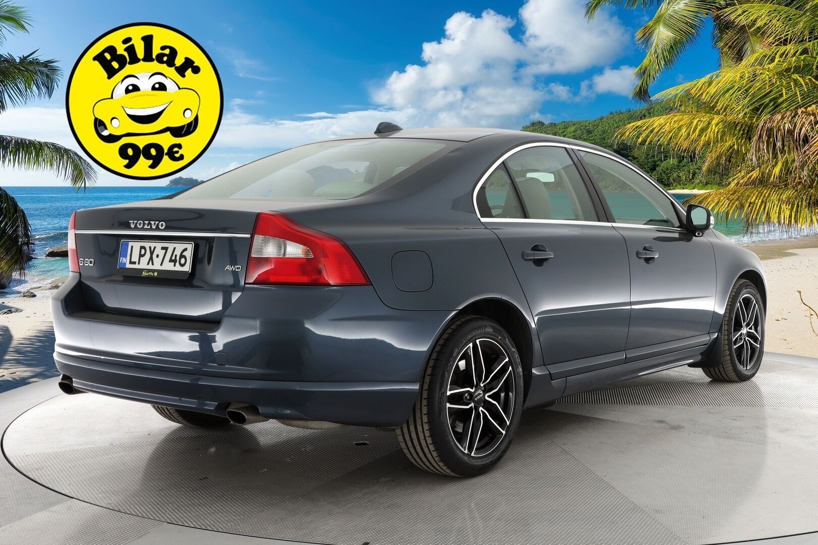 Volvo S80 2007 T6 AWD Summum aut *Adapt. Vakkari / BLIS / Four-C / Muistipenkki / Vaaleat nahat * - * Tulossa myyntiin! / Huollettu 6/2025! / Kaksilla renkailla / Hyvin varusteltu yksilö! *