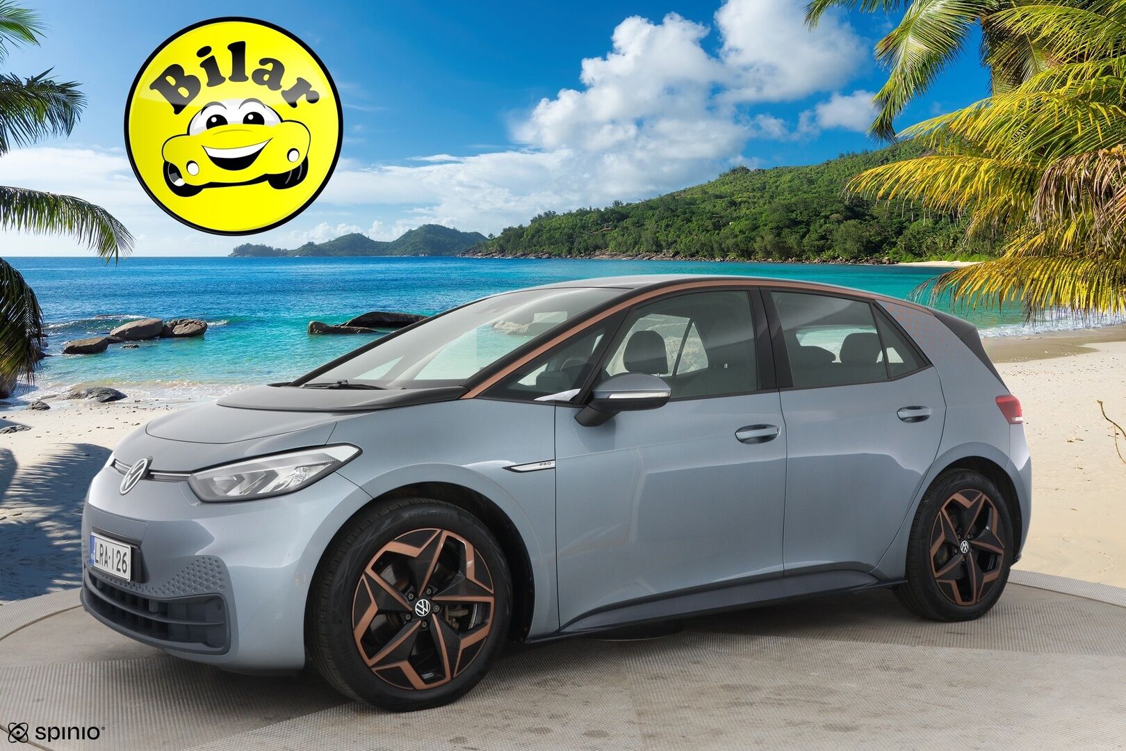 Volkswagen ID.3 2021 Pro Performance - ACC / Lämpöpumppu / Navigointi / 19” Andoya-alut / Lämmitettävä ratti / Apple CarPlay & Android Auto