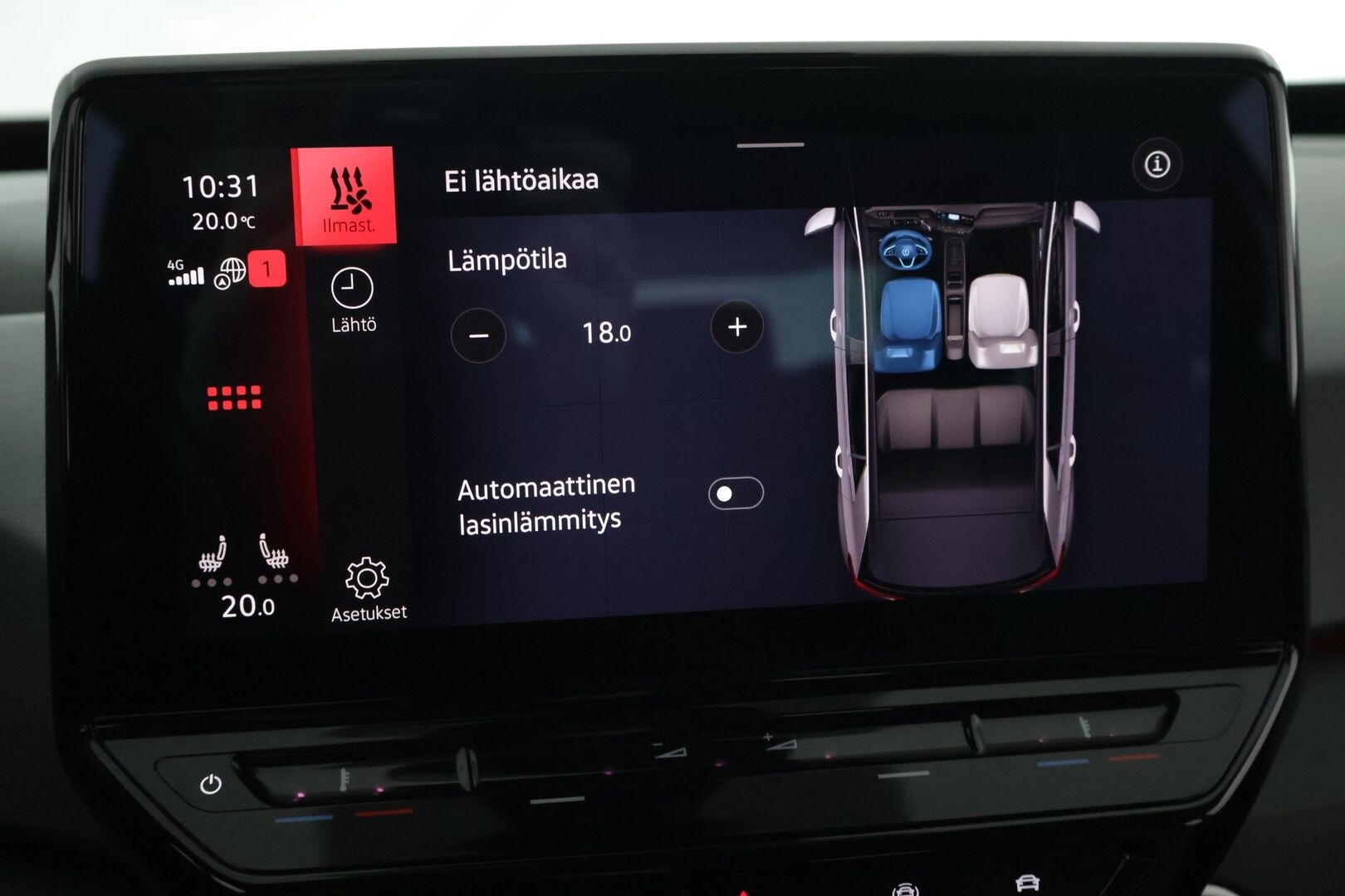 Volkswagen ID.3 2021 Pro Performance - ACC / Lämpöpumppu / Navigointi / 19” Andoya-alut / Lämmitettävä ratti / Apple CarPlay & Android Auto