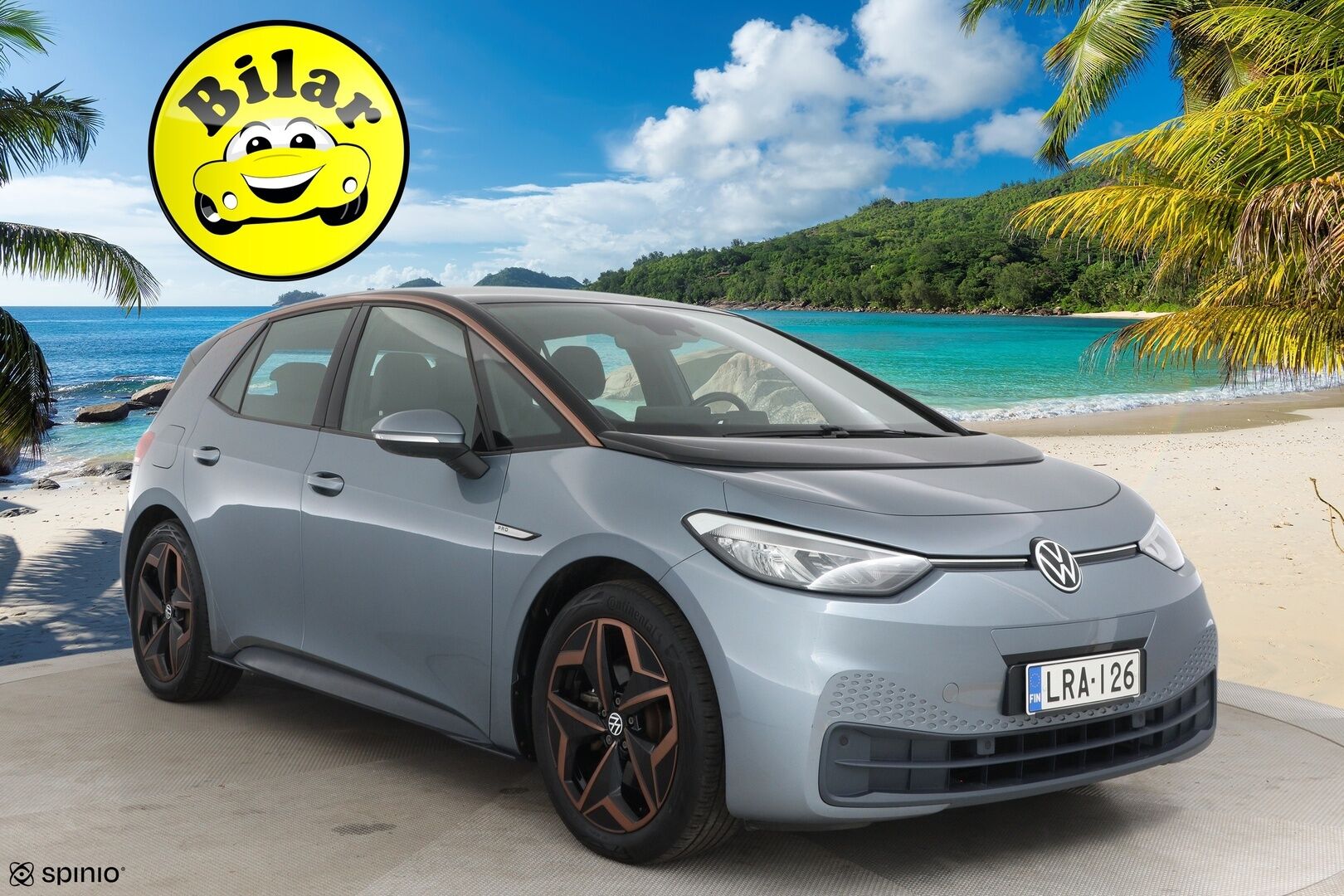 Volkswagen ID.3 2021 Pro Performance - ACC / Lämpöpumppu / Navigointi / 19” Andoya-alut / Lämmitettävä ratti / Apple CarPlay & Android Auto