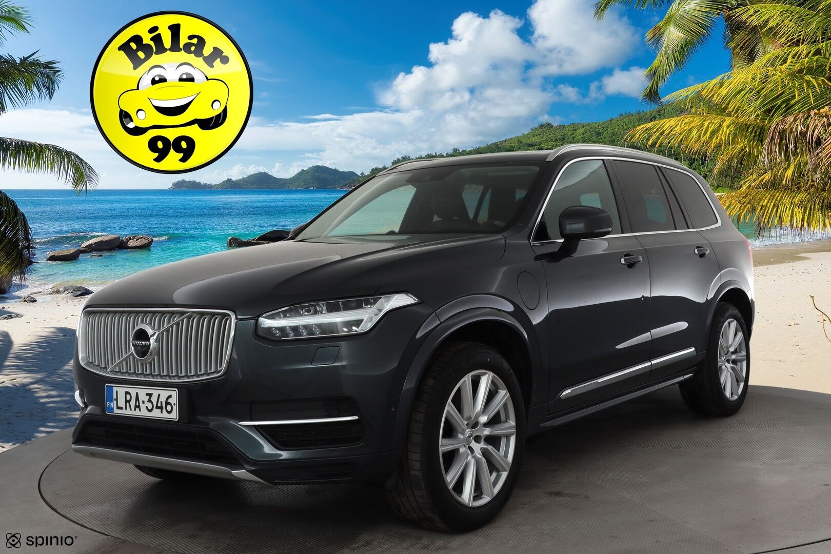 Volvo XC90 2019 T8 TwE AWD Inscription 7-P * Webasto / Koukku / B&O / Panorama / HUD / Full-LED / ACC / 360° / Sportnahat Muistilla * - Ilma-alusta / Kahdet renkaat / Merkkihuollettu! - HULLU BLACKWEEK KORKOTARJOUS 2,49%