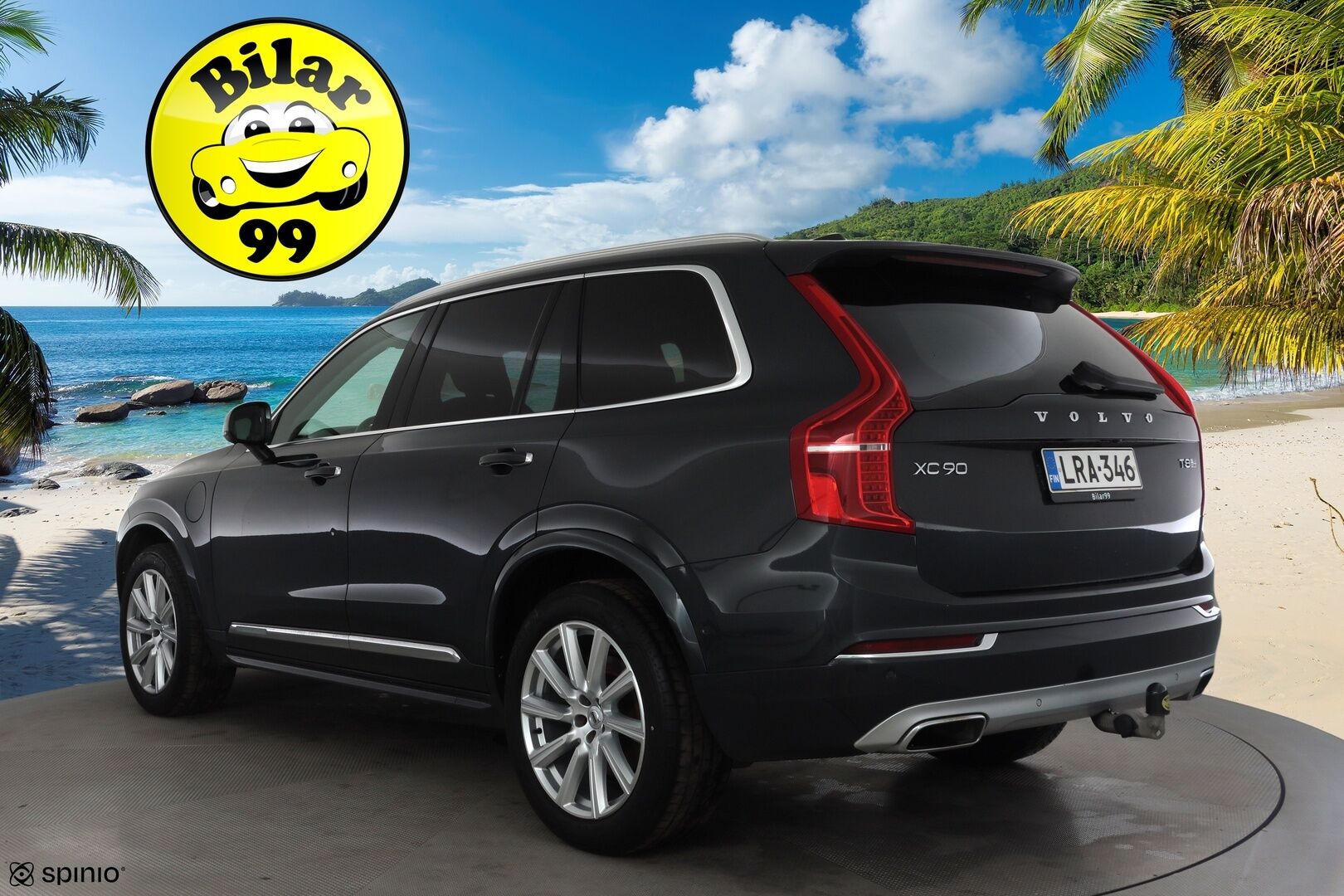 Volvo XC90 2019 T8 TwE AWD Inscription 7-P * Webasto / Koukku / B&O / Panorama / HUD / Full-LED / ACC / 360° / Sportnahat Muistilla * - Ilma-alusta / Kahdet renkaat / Merkkihuollettu! - HULLU BLACKWEEK KORKOTARJOUS 2,49%