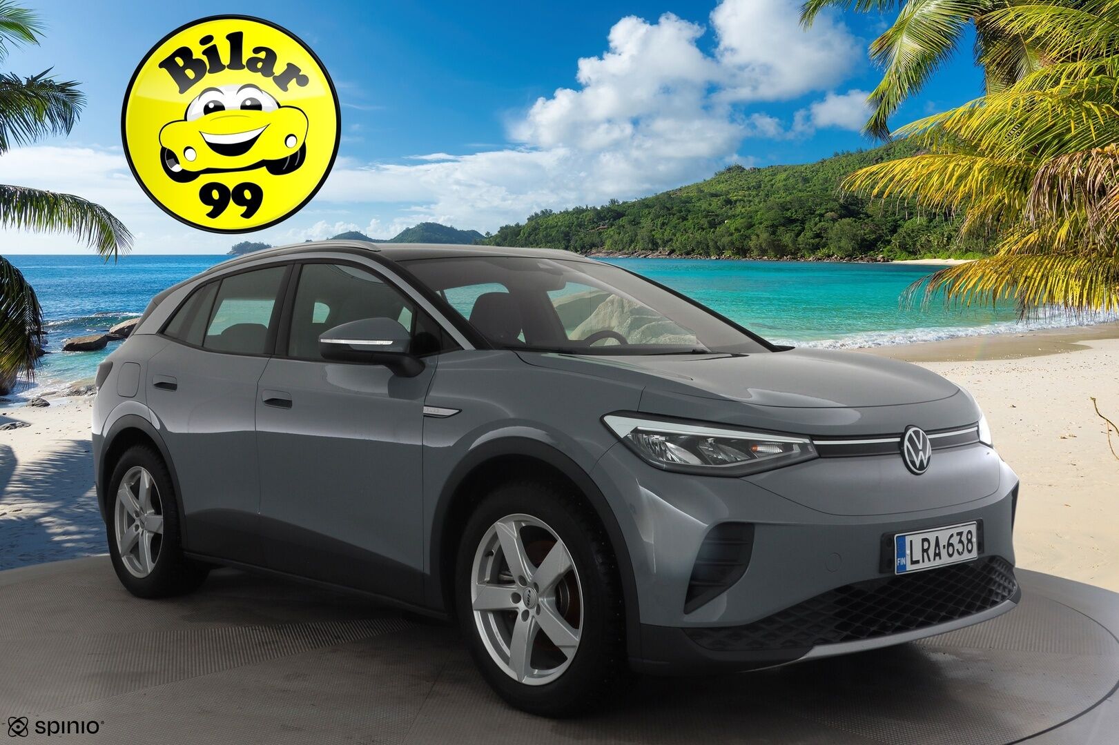 Volkswagen ID.4 2021 Pure City 109 kW * Koukku / ILP / ACC / LED / P.tutkat / Navi / Kaistavahti * - 1-om Suomi-auto / 2x Latauskaapelit / Kahdet renkaat / 