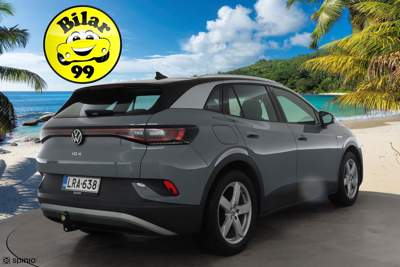 Volkswagen ID.4 2021 Pure City 109 kW * Koukku / ILP / ACC / LED / P.tutkat / Navi / Kaistavahti * - 1-om Suomi-auto / 2x Latauskaapelit / Kahdet renkaat / 