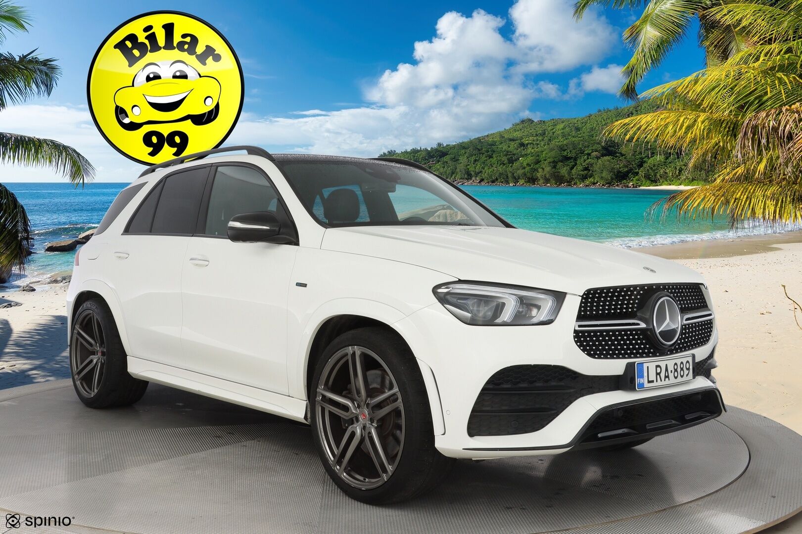 Mercedes-Benz GLE 2020 350 de 4MATIC EQ Power AMG  *Panorama / Koukku / Distronic+ / Burmester / Kamera / keyless / Lisälämmitin / Muistipenkit / Navi* - 2,99 % KORKOTARJOUS TÄHÄN AUTOON - Juuri tehty iso huolto / Vossen 23" kesävanteet / Kahdet vanteet / 3500kg Vetomassa / Puhdas Carvertical