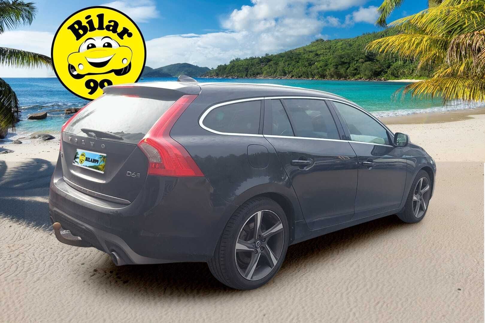 Volvo V60 2016 D6 AWD Twin Engine R-Design - YritysOutlet - Myydään vain yrityksille - *Vakionopeudensäädin | Kuljettajan istuin muistilla | Vetokoukku | Navigointi*