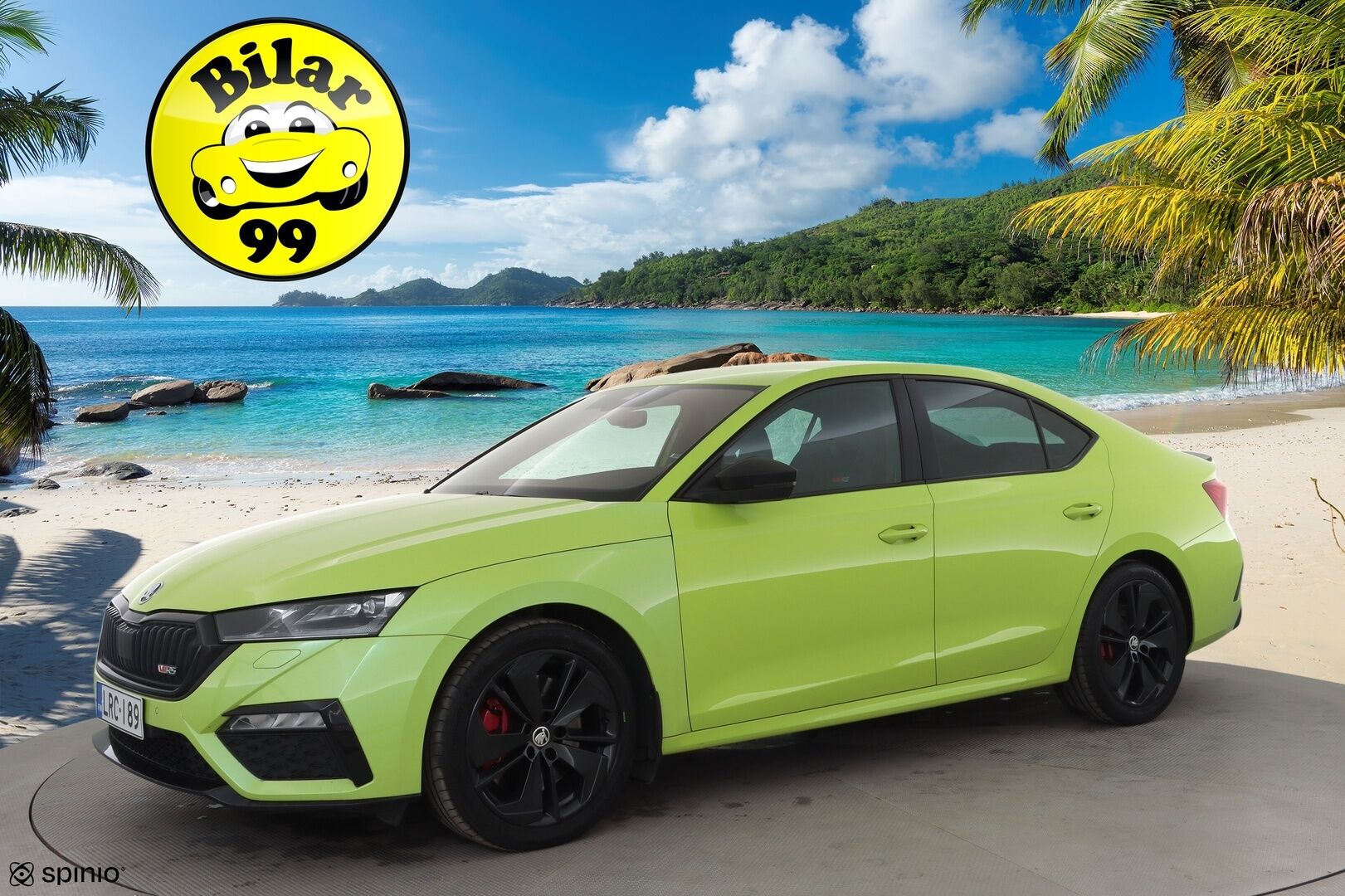 Skoda Octavia 2022 2.0 TSI RS DSG * ACC / Webasto / Matrix-LED /  P.kamera / Apple&Android * - Merkkihuollettu / Suomi-auto / Kahdet Renkaat