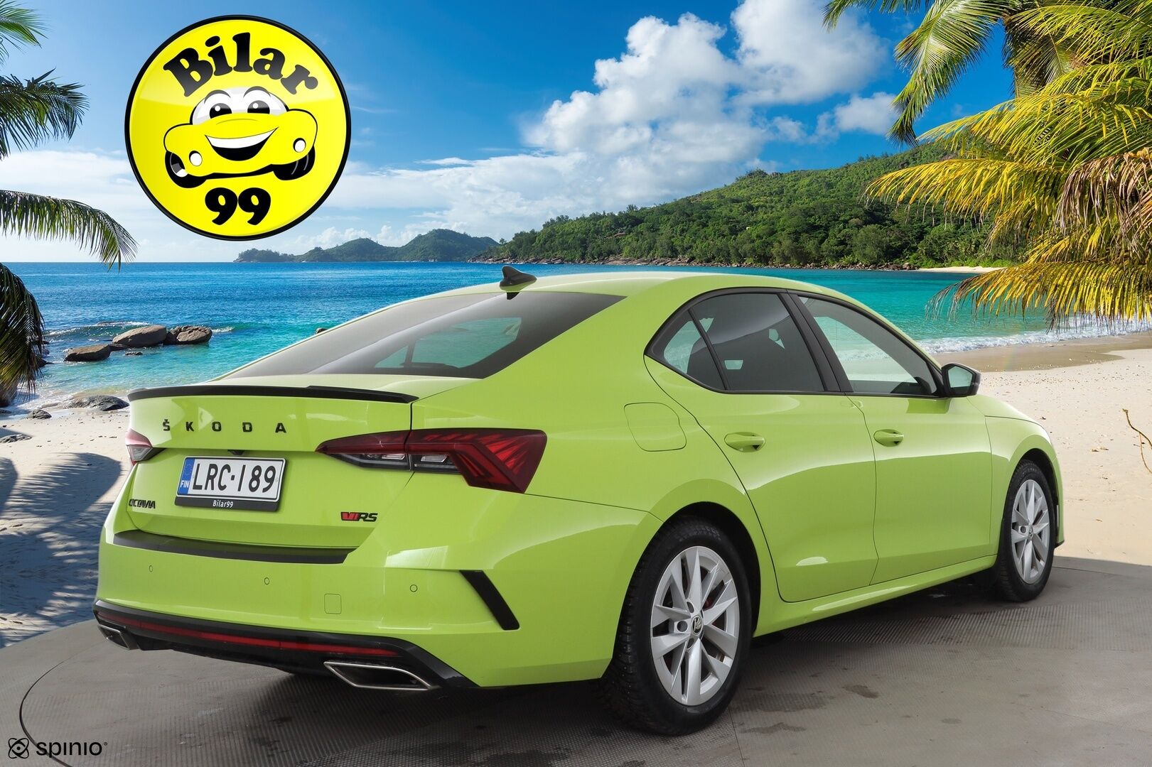 Skoda Octavia 2022 2.0 TSI RS DSG * ACC / Webasto / Matrix-LED /  P.kamera / Apple&Android * - Merkkihuollettu / Suomi-auto / Kahdet Renkaat