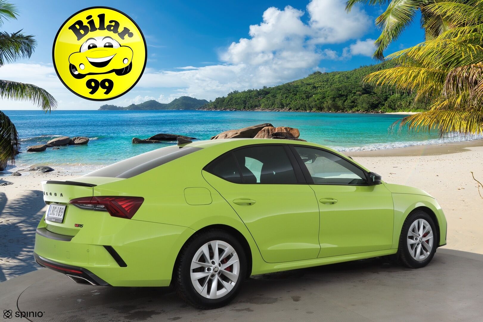 Skoda Octavia 2022 2.0 TSI RS DSG * ACC / Webasto / Matrix-LED /  P.kamera / Apple&Android * - Merkkihuollettu / Suomi-auto / Kahdet Renkaat