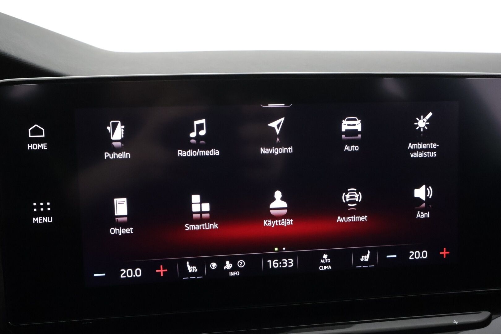 Skoda Octavia 2022 2.0 TSI RS DSG * ACC / Webasto / Matrix-LED /  P.kamera / Apple&Android * - Merkkihuollettu / Suomi-auto / Kahdet Renkaat