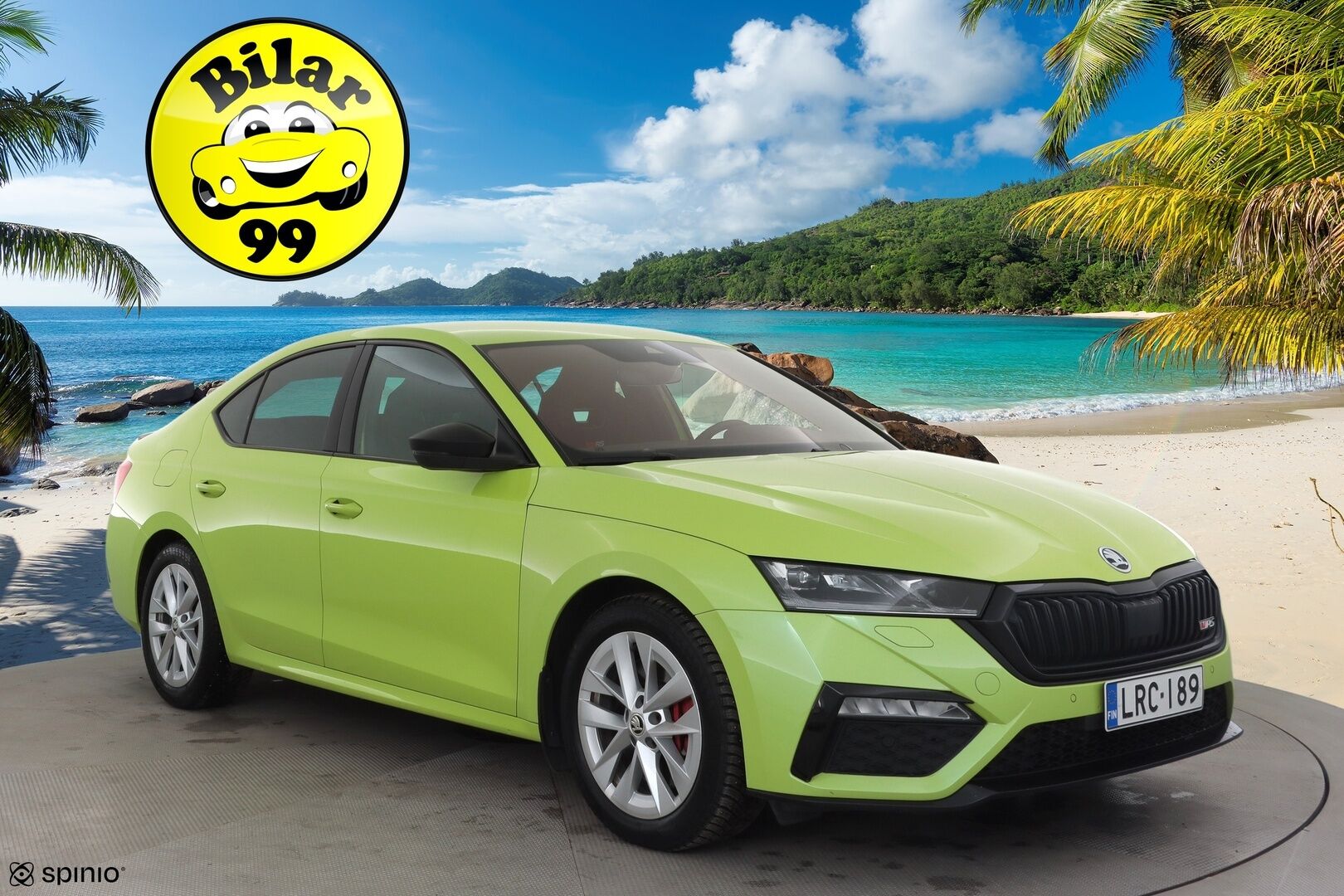 Skoda Octavia 2022 2.0 TSI RS DSG * ACC / Webasto / Matrix-LED /  P.kamera / Apple&Android * - Merkkihuollettu / Suomi-auto / Kahdet Renkaat