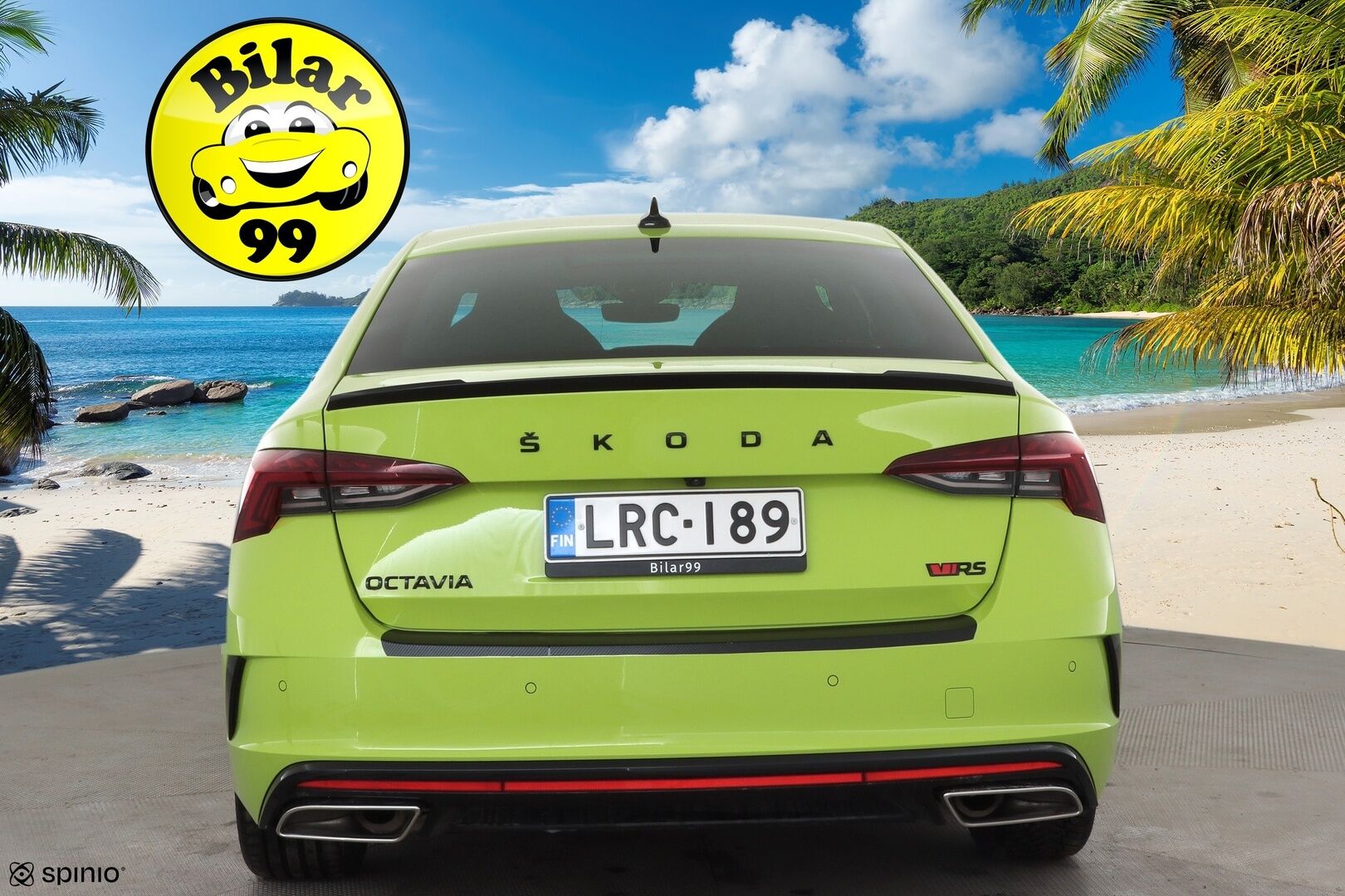 Skoda Octavia 2022 2.0 TSI RS DSG * ACC / Webasto / Matrix-LED /  P.kamera / Apple&Android * - Merkkihuollettu / Suomi-auto / Kahdet Renkaat