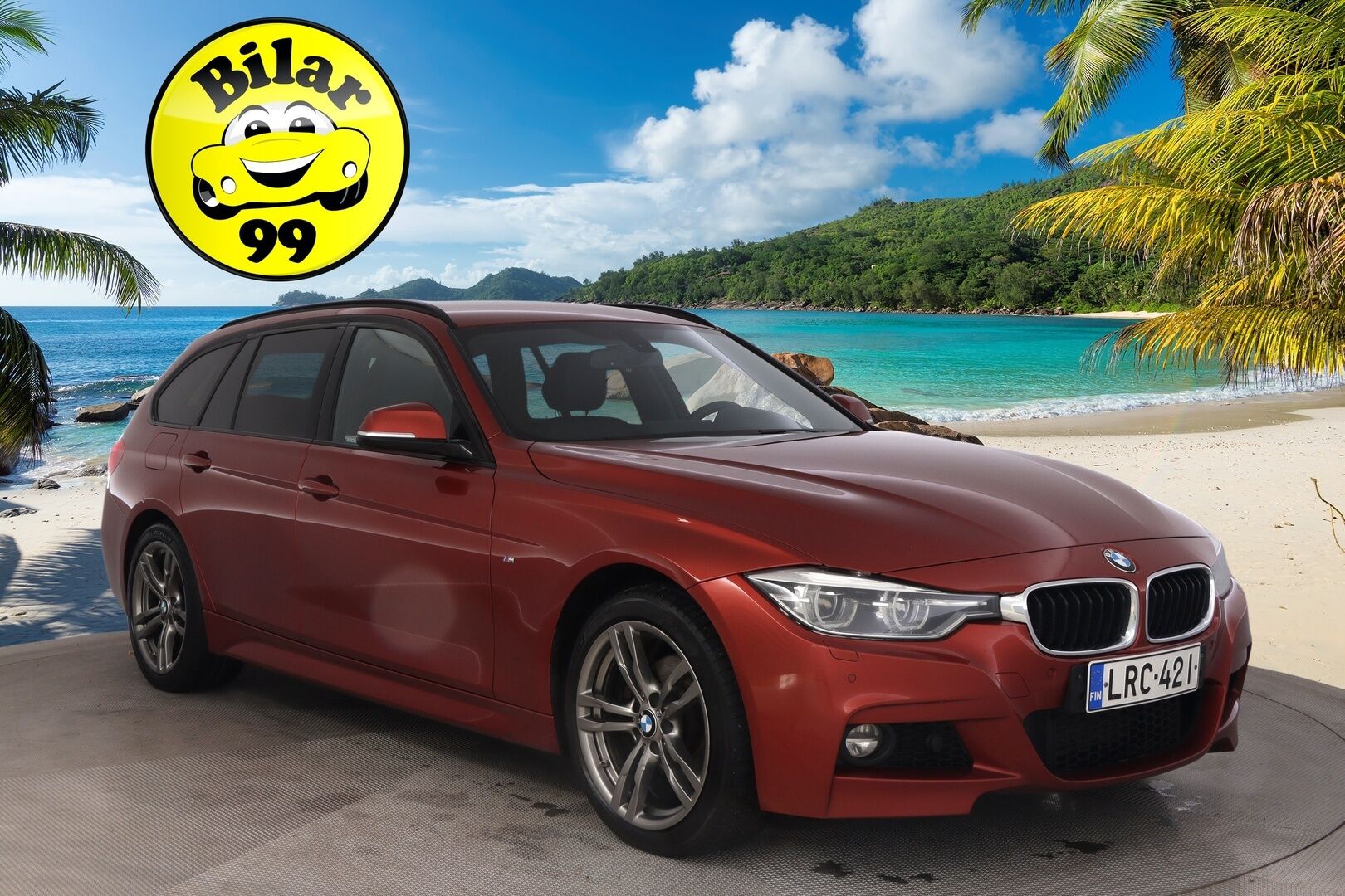 BMW 320 2019 F31 Touring 320d A xDrive M Sport *LCI / Prof.Navi / Hifit / Sporttinahat / Tutkat / Lämpöratti / LED* - *Näyttävä metalliväri! / Koukku / Lohko / 2x Renkaat*