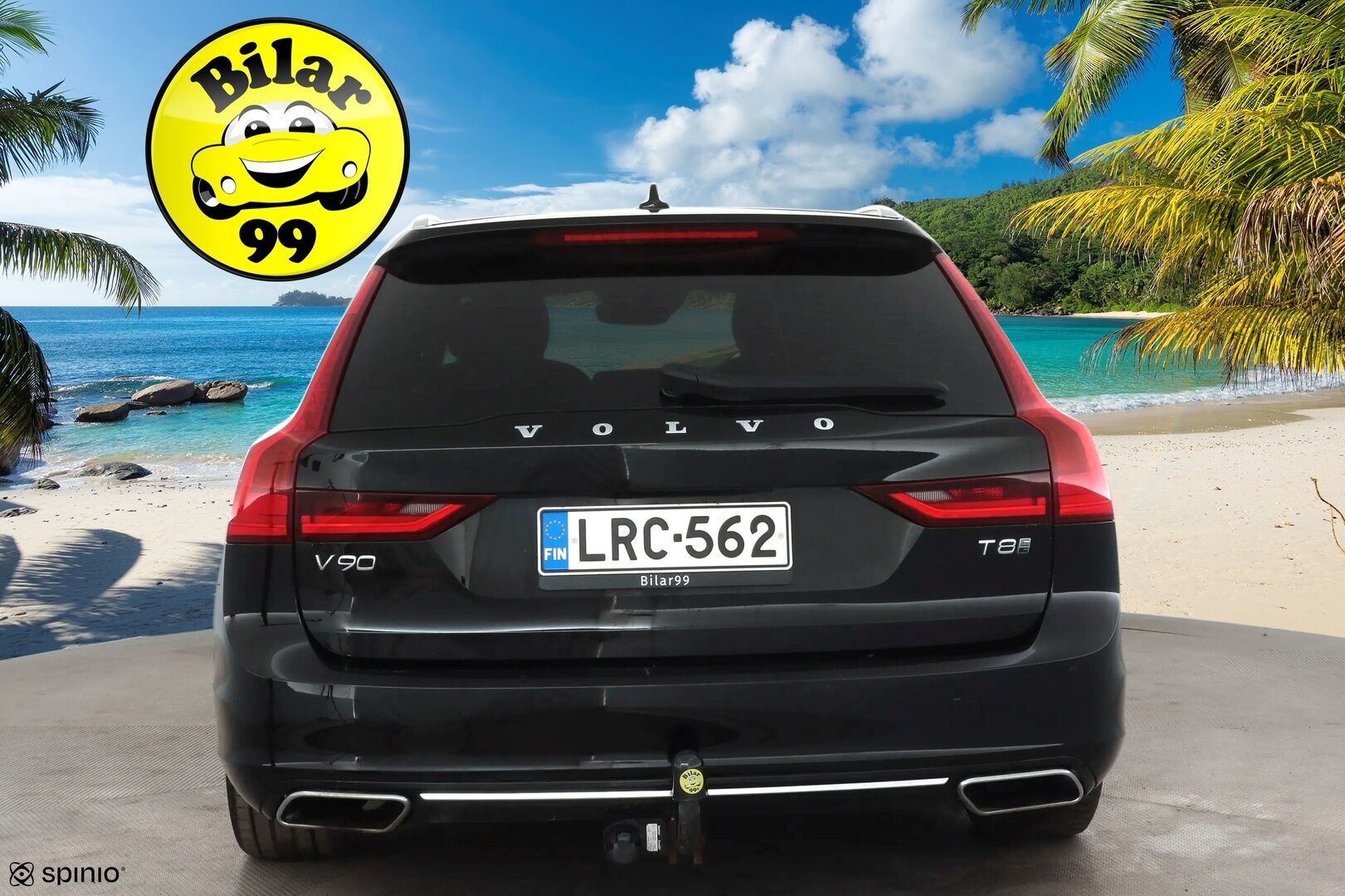 Volvo V90 2020 T8 AWD Business aut * Webasto / Koukku / ACC / LED / P.Tutkat / Navi / Kaistavahti * - Kahdet renkaat aluvanteilla 