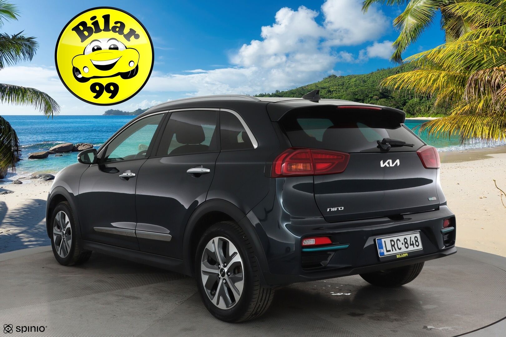 Kia Niro 2022 Business Luxury 64,8 kWh 204 hv **Lämpöpumppu / JBL / Lasikattoluukku / Muistipenkki / Adapt.vakkari / Ilmastoidut penkit** - 1.om Suomi-auto / Akku kuntotarkastettu / Merkkihuollettu / Kahdet renkaat aluvanteilla / KeylessGo / Digimittaristo