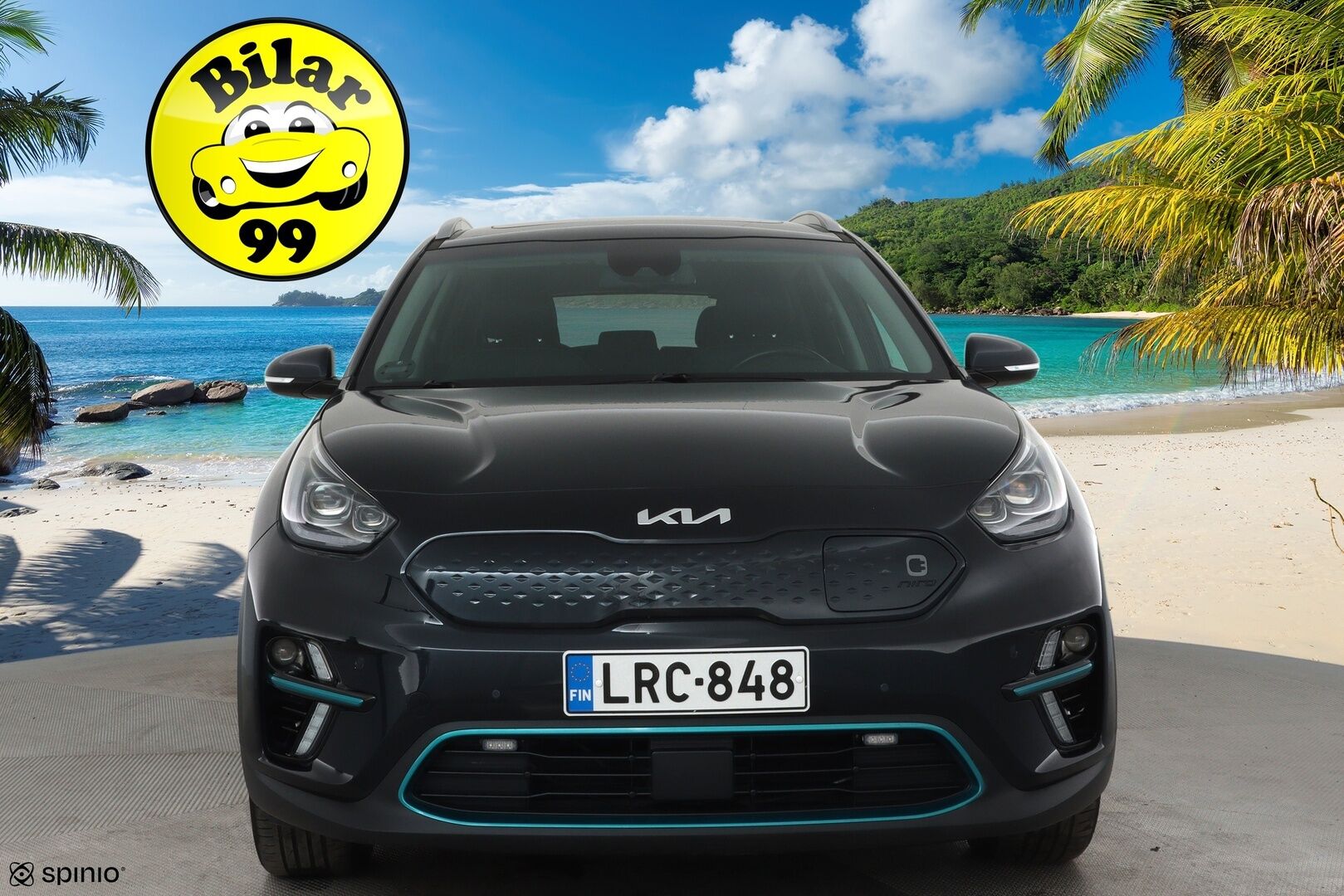 Kia Niro 2022 Business Luxury 64,8 kWh 204 hv **Lämpöpumppu / JBL / Lasikattoluukku / Muistipenkki / Adapt.vakkari / Ilmastoidut penkit** - 1.om Suomi-auto / Akku kuntotarkastettu / Merkkihuollettu / Kahdet renkaat aluvanteilla / KeylessGo / Digimittaristo