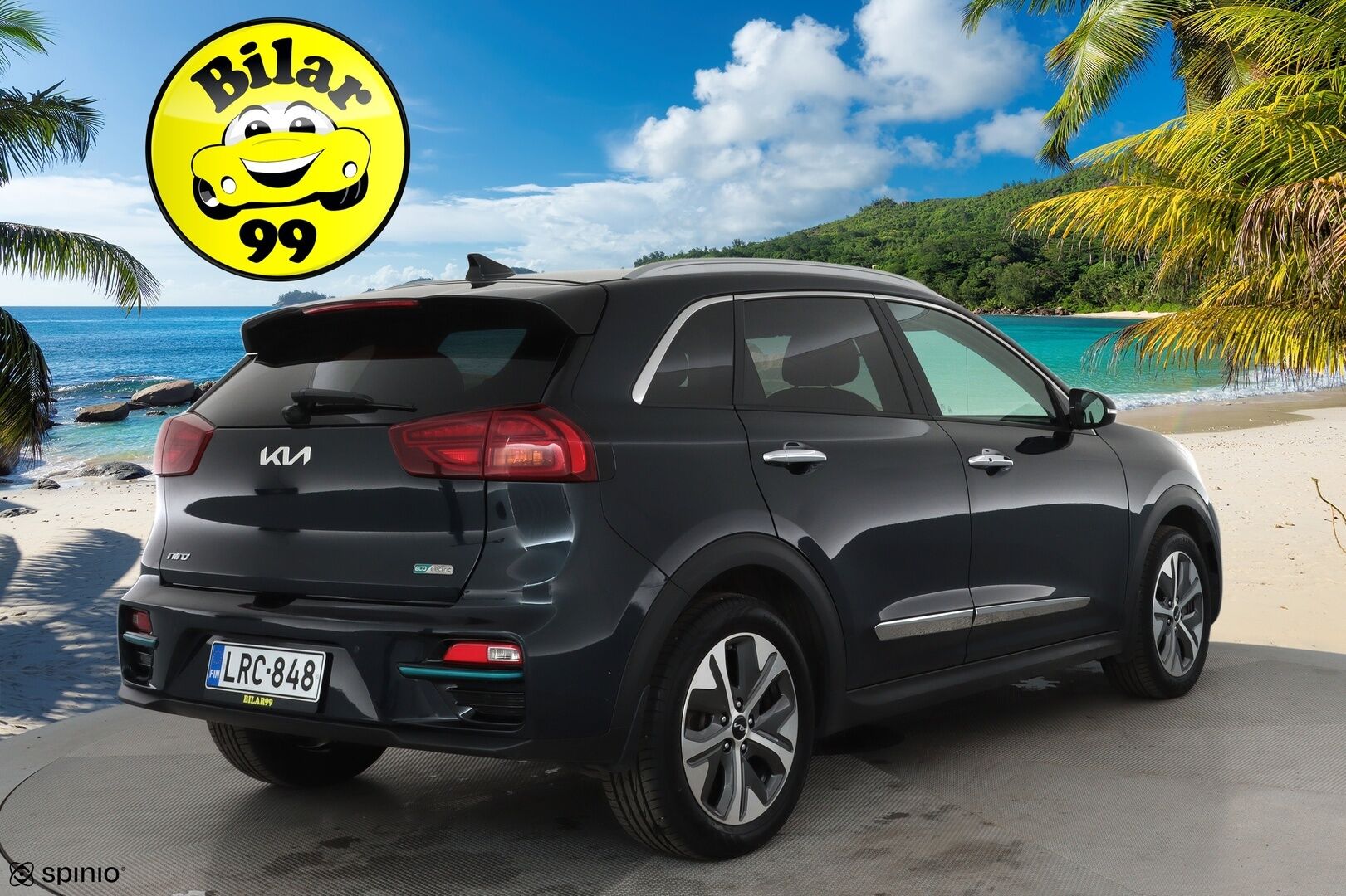 Kia Niro 2022 Business Luxury 64,8 kWh 204 hv **Lämpöpumppu / JBL / Lasikattoluukku / Muistipenkki / Adapt.vakkari / Ilmastoidut penkit** - 1.om Suomi-auto / Akku kuntotarkastettu / Merkkihuollettu / Kahdet renkaat aluvanteilla / KeylessGo / Digimittaristo