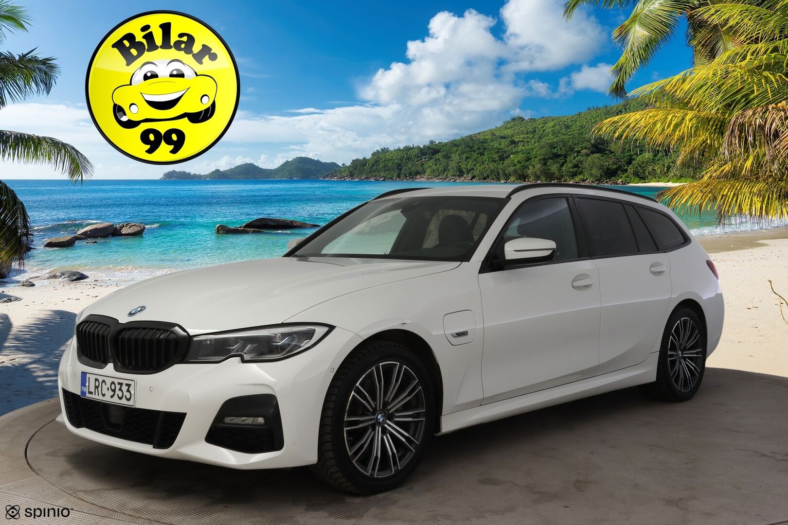 BMW 320 2022 G21 Touring 320e xDrive A Charged Edition M Sport *ACC / Laser / Hifit / P.kamera / Koukku / Navi / Sporttipenkit * - Akku kuntotarkastettu / Suomi-auto / Kahdet renkaat aluvanteilla / Merkkihuollettu - HULLU BLACKWEEK KORKOTARJOUS 2,49%