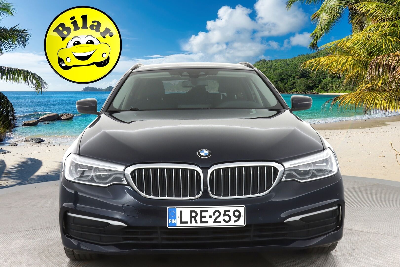 BMW 530 2018 G31 Touring 530d A xDrive Business - | Webasto | HUD | BLIS | Vetokoukku | Vakkari | Prof. Navi | Sähkönahat | HiFi | Adapt.LED | P. Tutkat | 2x Renkaat & Vanteet | - KORKO VAIN 3,99 %