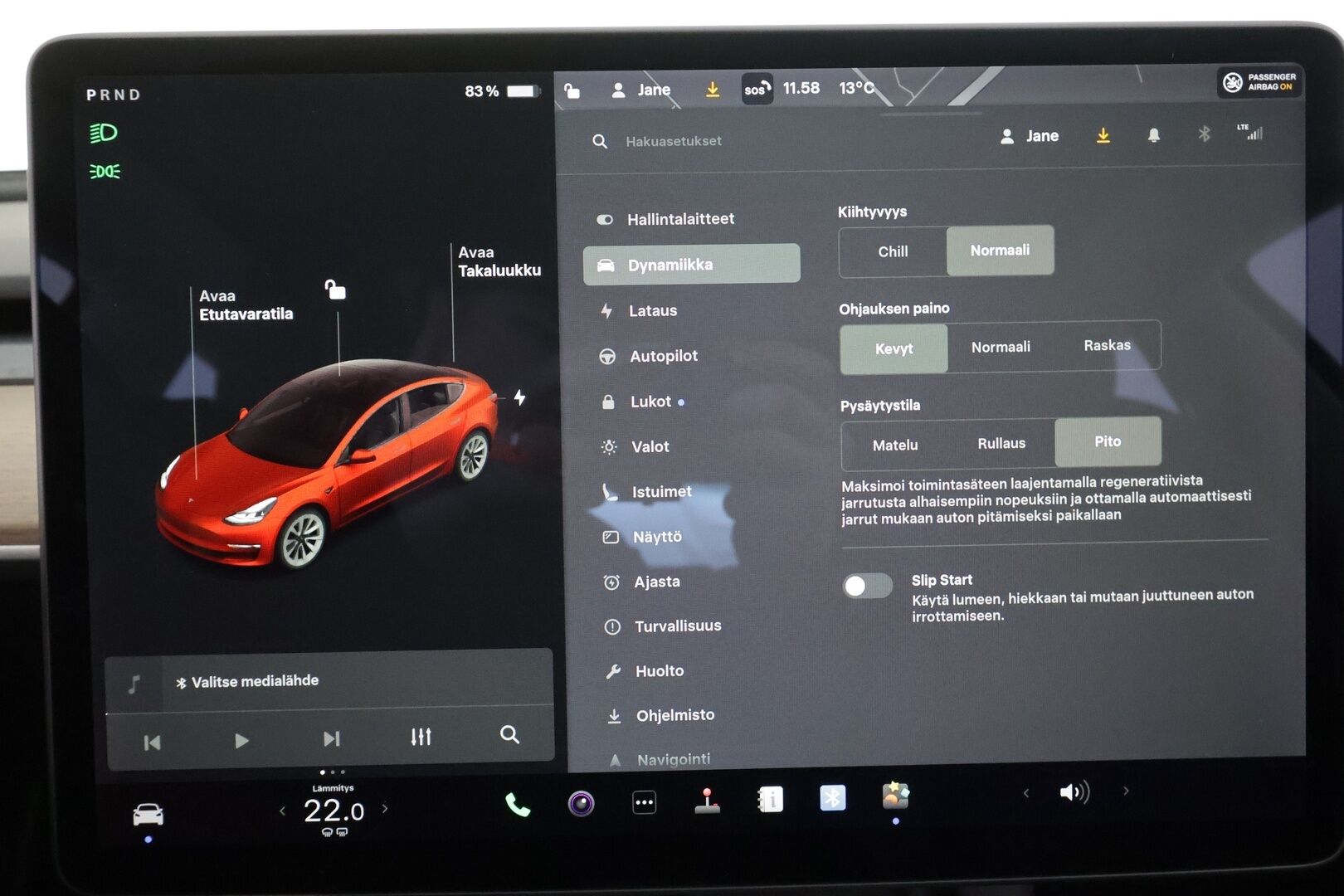 Tesla Model 3 2021 Long Range * Lasikatto / ILP / Matrix LED / P.kamera / Premium Audio / Nahat *