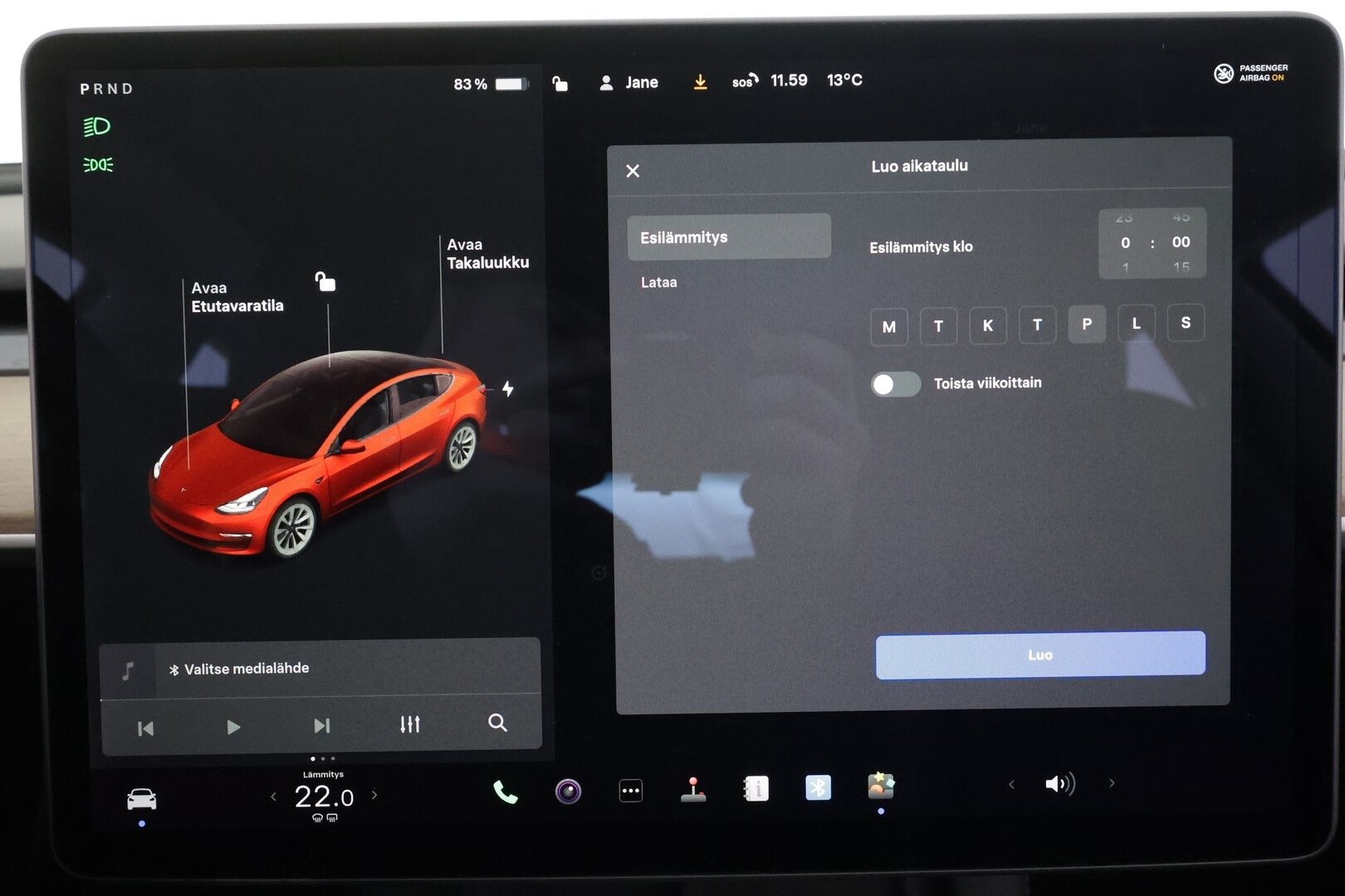Tesla Model 3 2021 Long Range * Lasikatto / ILP / Matrix LED / P.kamera / Premium Audio / Nahat *