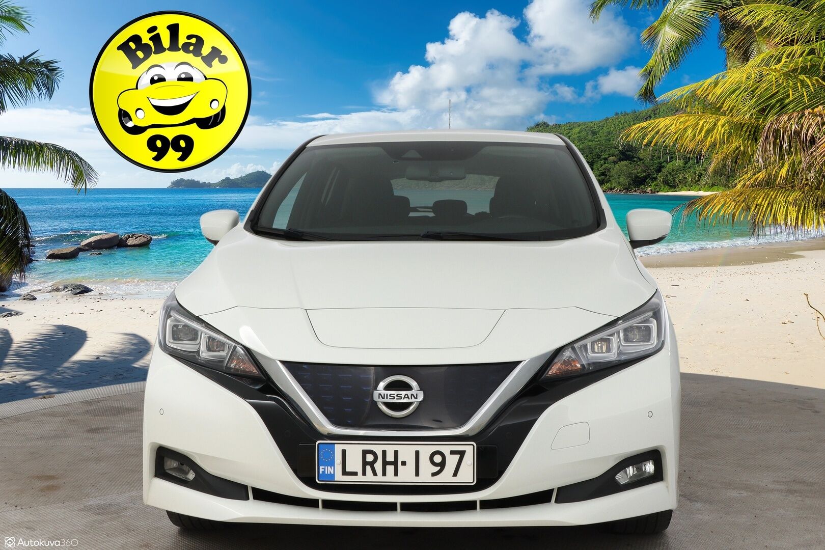 Nissan Leaf 2018 N-Connecta 40 kWh - Lämpöpumppu / Adapt.Vakkari / 360-Kamera / BLIS / Ratinlämmitin / Keyless / Juuri saapunut Tampereelle!