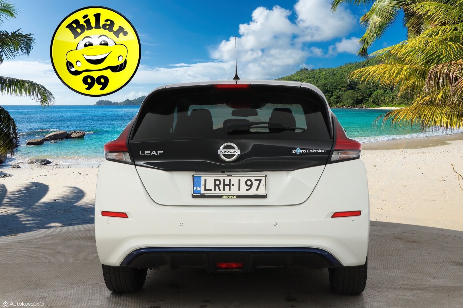 Nissan Leaf 2018 N-Connecta 40 kWh - Lämpöpumppu / Adapt.Vakkari / 360-Kamera / BLIS / Ratinlämmitin / Keyless / Juuri saapunut Tampereelle!