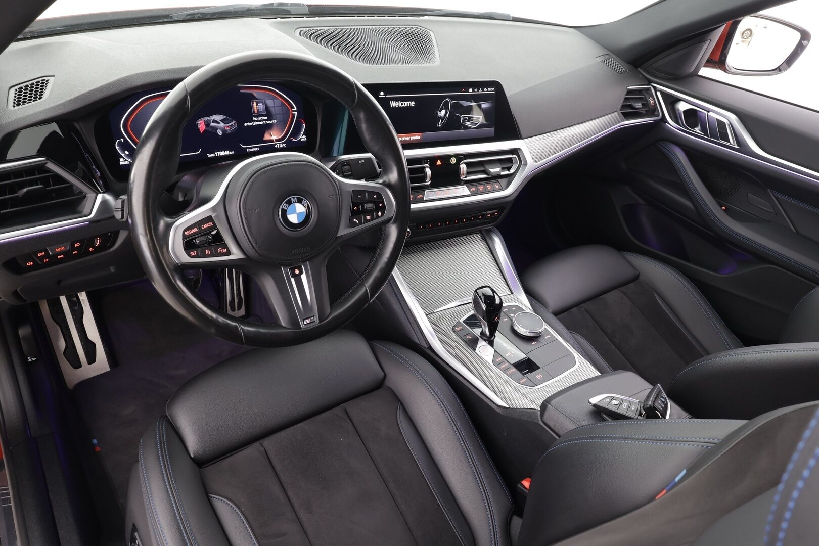 BMW 420 2022 G26 Gran Coupé 420d A xDrive Business M Sport MHEV * Webasto / Laser Light / Hifi / Vakkari / Koukku / Comfort Access * - Suomi-auto / Kahdet renkaat aluvanteilla / Merkkihuollettu