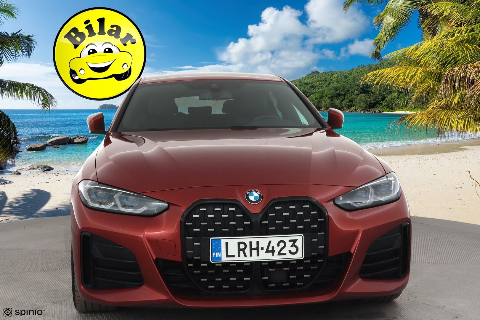 BMW 420 2022 G26 Gran Coupé 420d A xDrive Business M Sport MHEV * Webasto / Laser Light / Muistipenkki / Koukku / Comfort Access * - Suomi-auto / Kahdet renkaat aluvanteilla / Merkkihuollettu