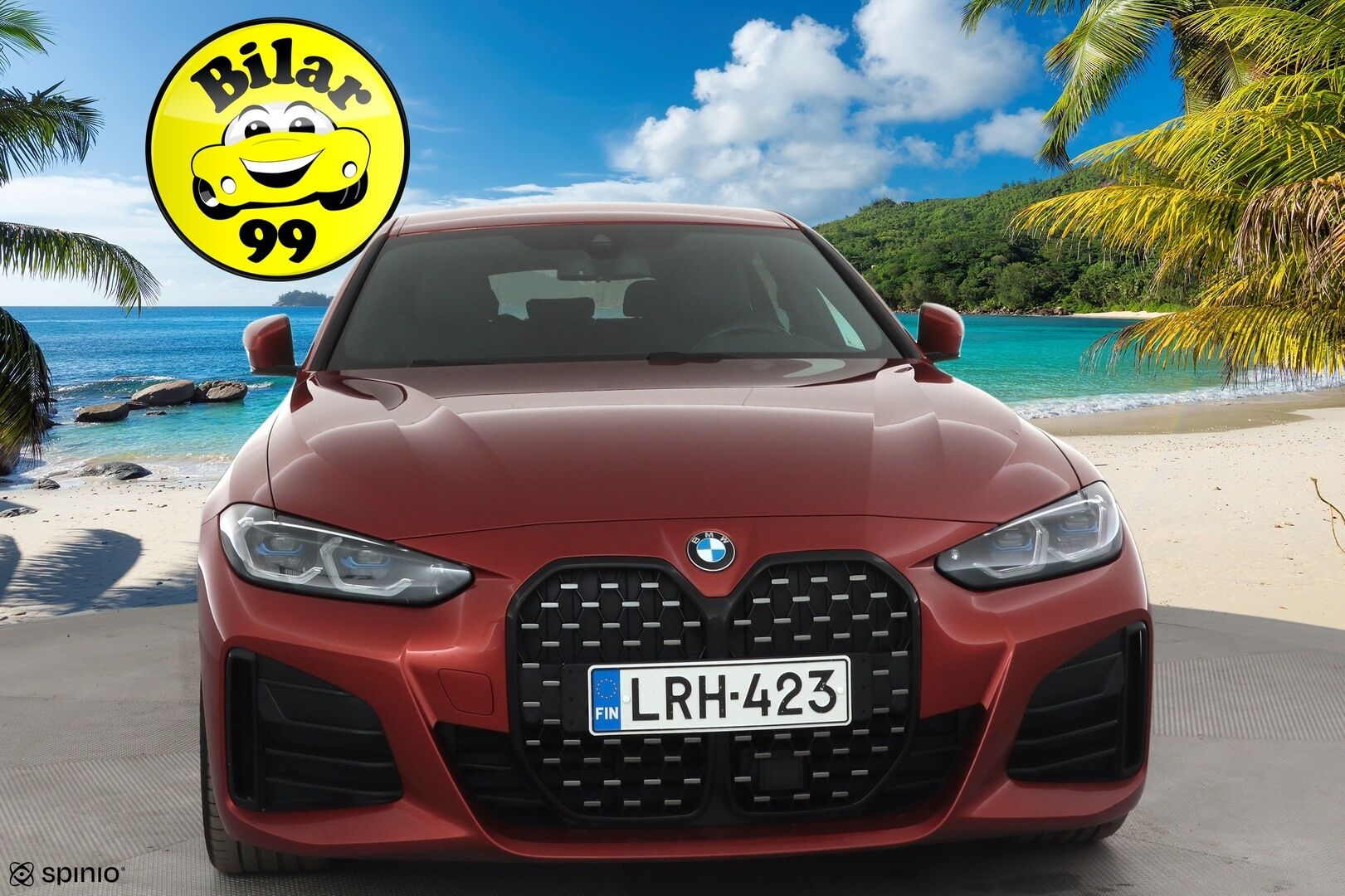 BMW 420 2022 G26 Gran Coupé 420d A xDrive Business M Sport MHEV * Webasto / Laser Light / Hifi / Vakkari / Koukku / Comfort Access * - Suomi-auto / Kahdet renkaat aluvanteilla / Merkkihuollettu