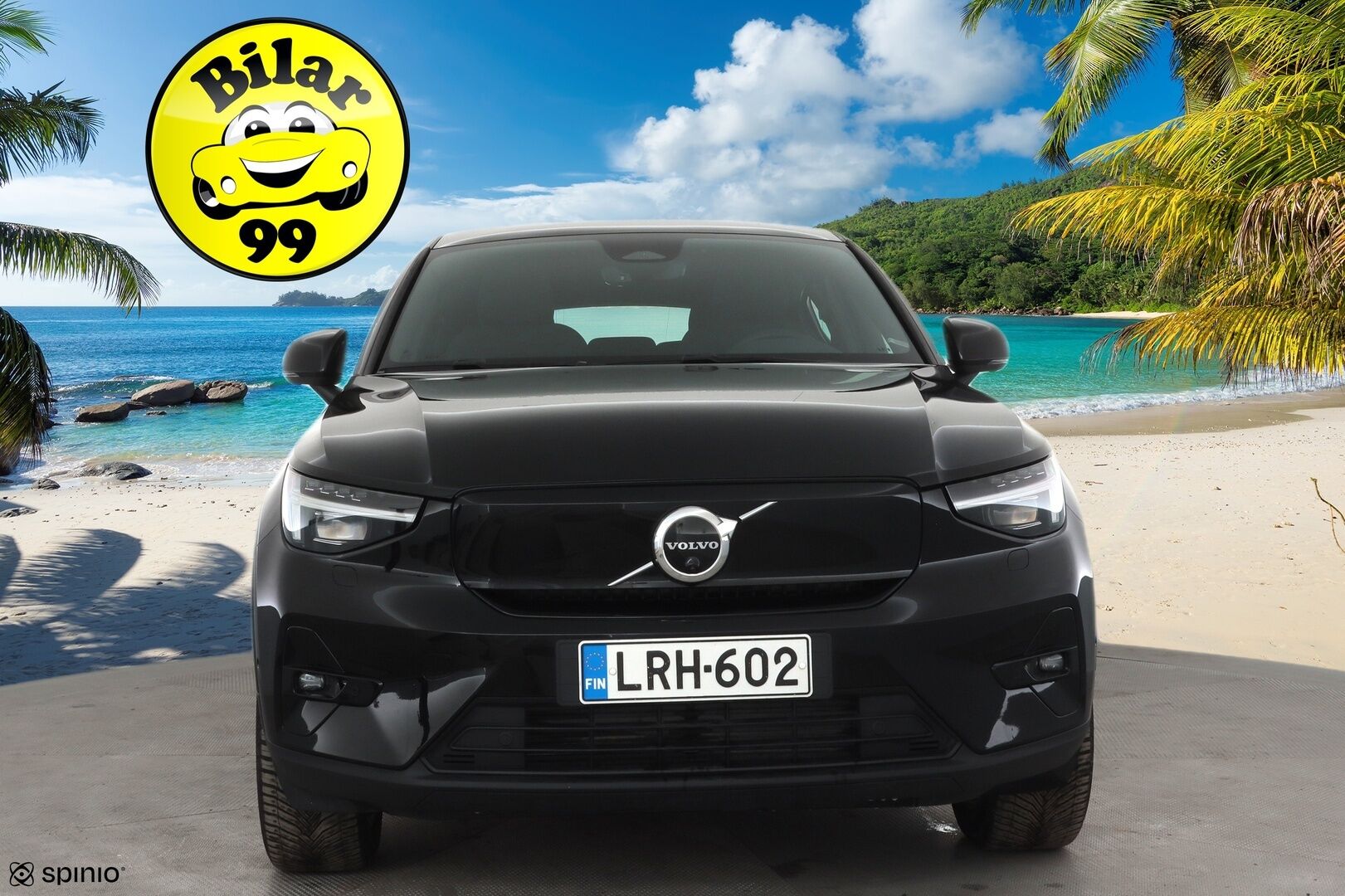 Volvo C40 2022 Recharge Twin Launch Edition aut * ACC / ILP / H&K / Lasikatto / Muistipenkki / Pixel LED / Koukku / 360° / BLIS / Navi / Keyless * - 1.Om Suomi-auto / Kahdet renkaat aluvanteilla / Huippuvarusteet - HULLUT AVAJAISHULINAT KORKOTARJOUS 3,29 %